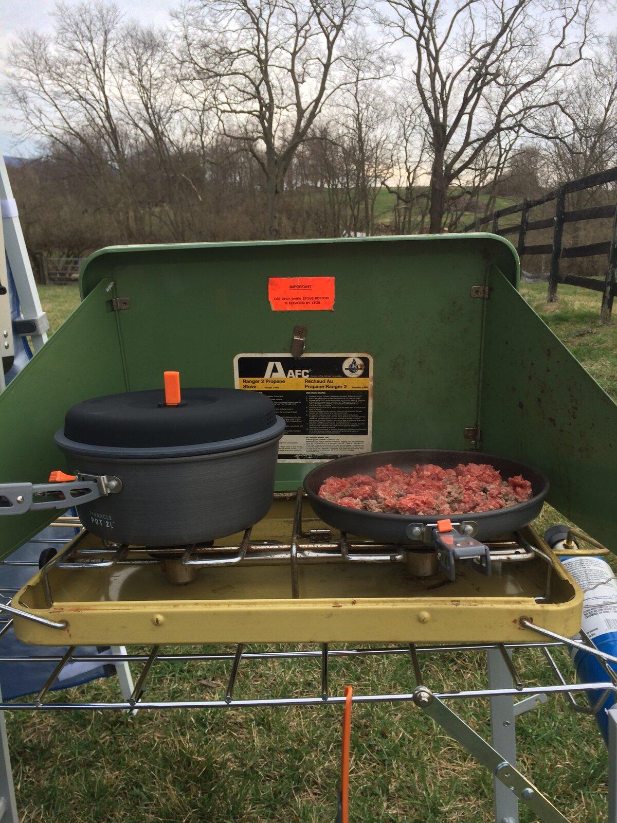 Jeep Gladiator Cooking while overlanding. IMG_0153.JPG