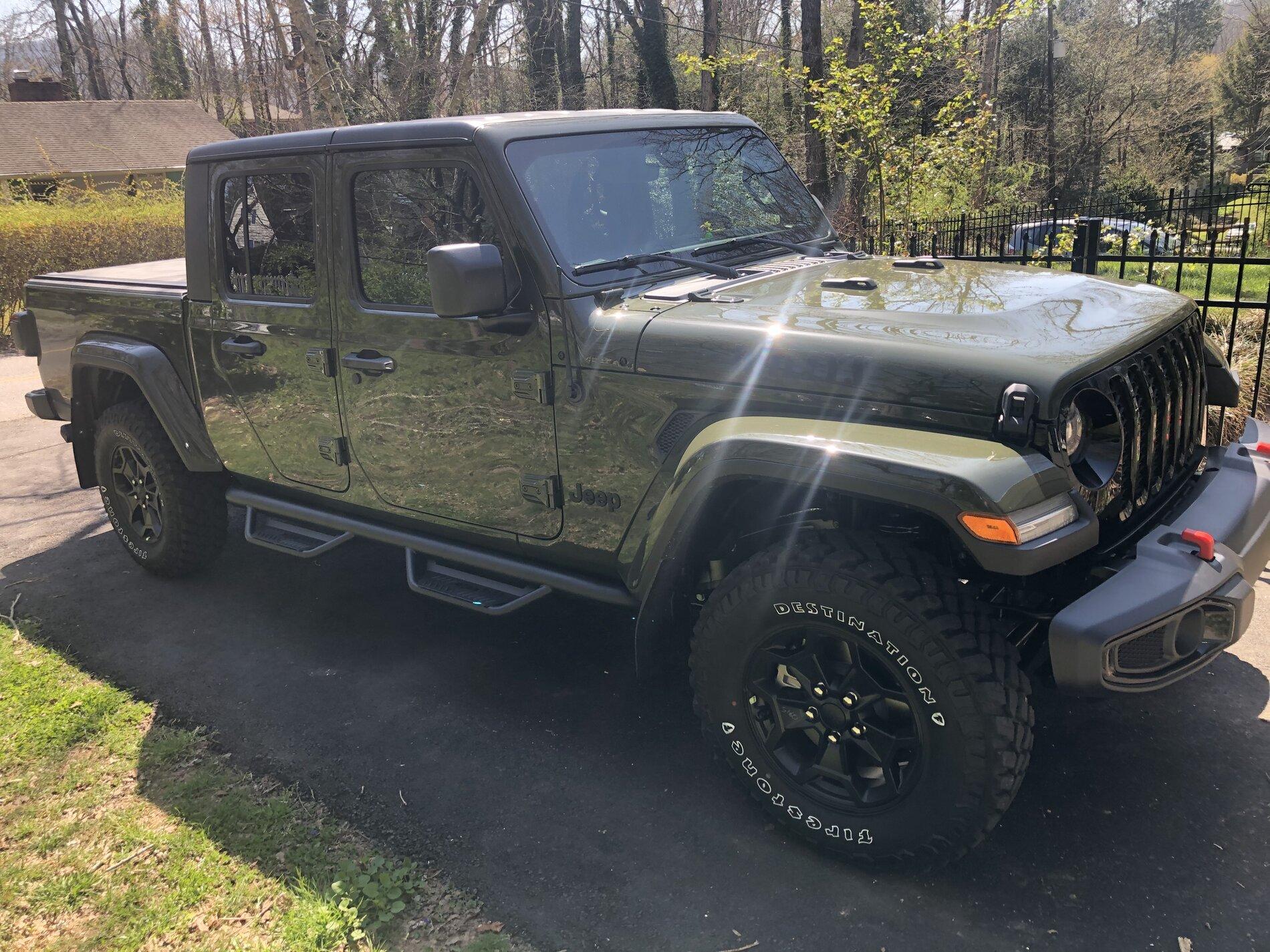 Jeep Gladiator So I had this cool idea to paint my tow hooks orange... C09FA72F-6326-4650-880E-C54A2F199808