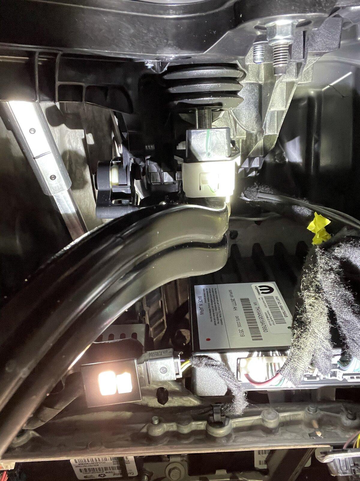 Jeep Gladiator Removal of Blue Ox tow system E989476B-B0D2-4149-B19B-20F829222147