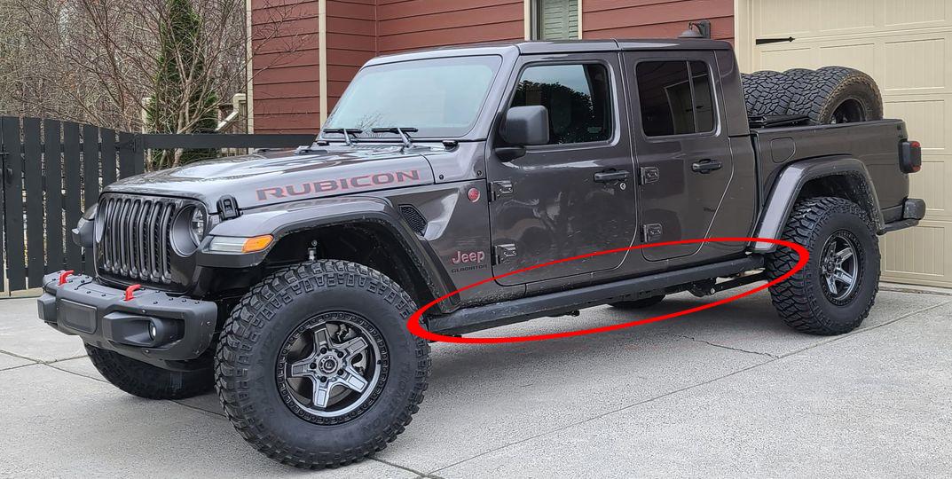 Jeep Gladiator Jeep Gladiator Rubicon Rock Rails (Cartersville) rockrails