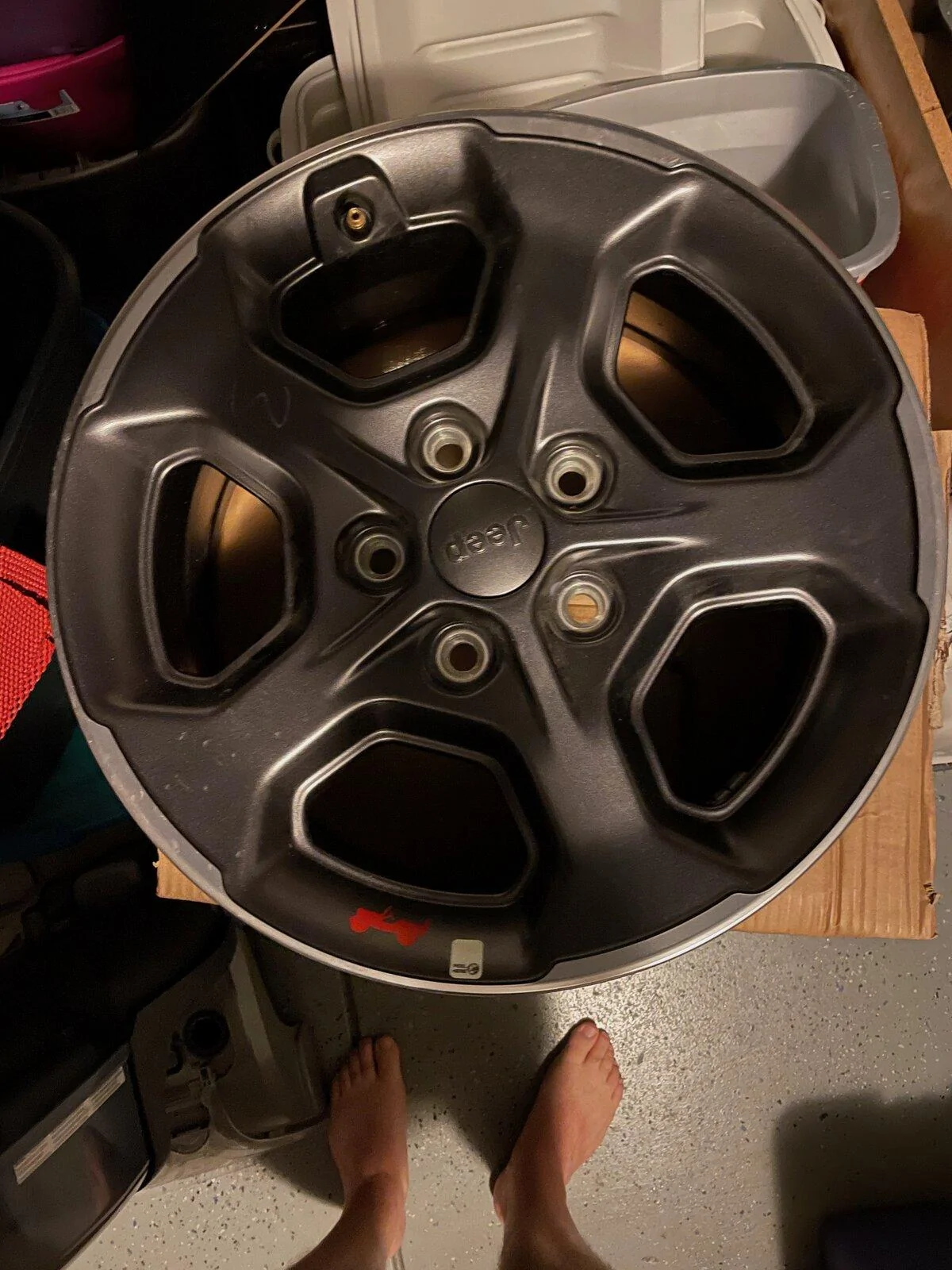 Jeep Gladiator Rubicon Stock Rims for Spare (Orlando) Rims2