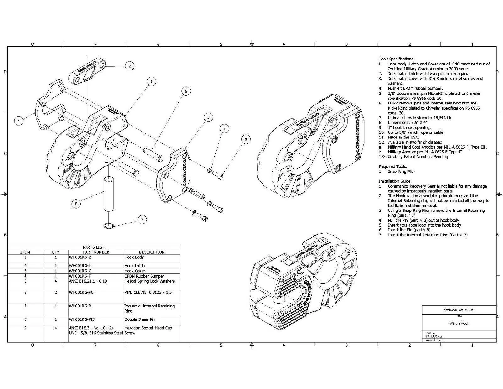 Jeep Gladiator NEW PRODUCT TO MAXIMUS -3 | COMMANDO RECOVERY GEAR s-l1600 (5)