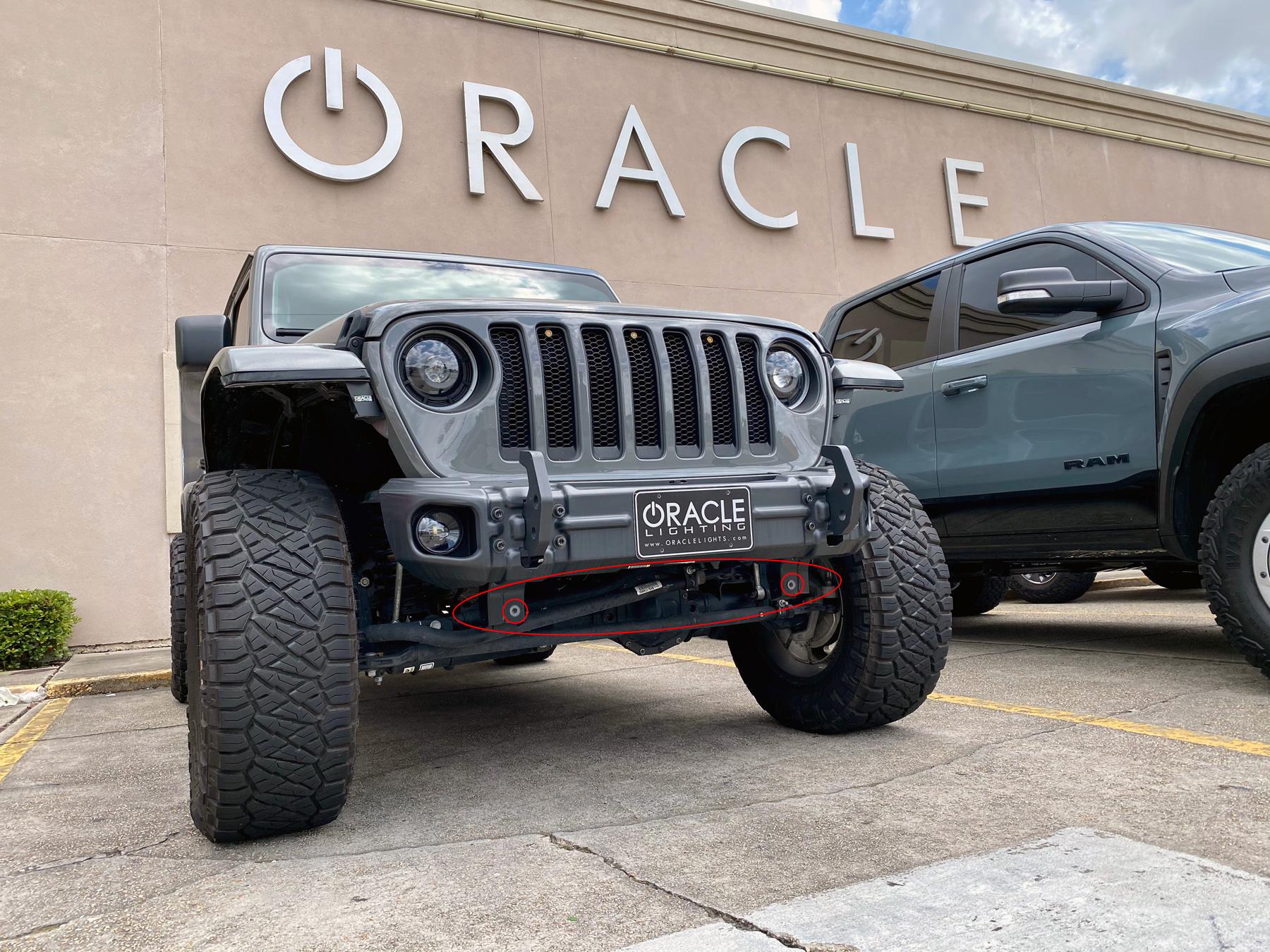 Jeep Gladiator LED Aux Light Integrated Front Skid Plate Concept led_oracle_jl_lightbar_2-