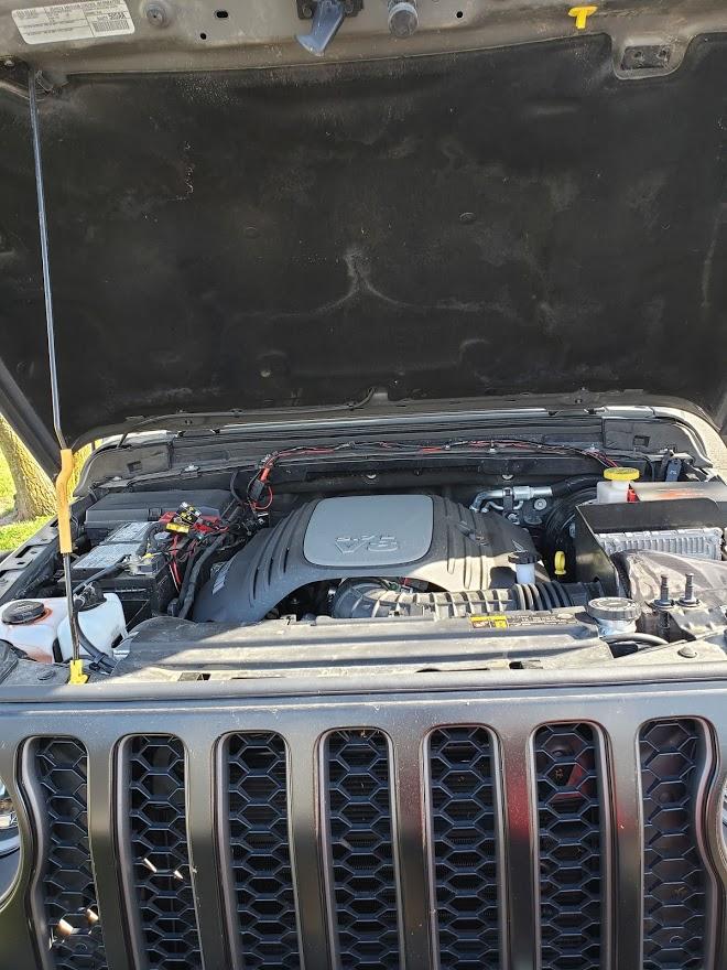 Jeep Gladiator 5.7 Hemi install hemi 3