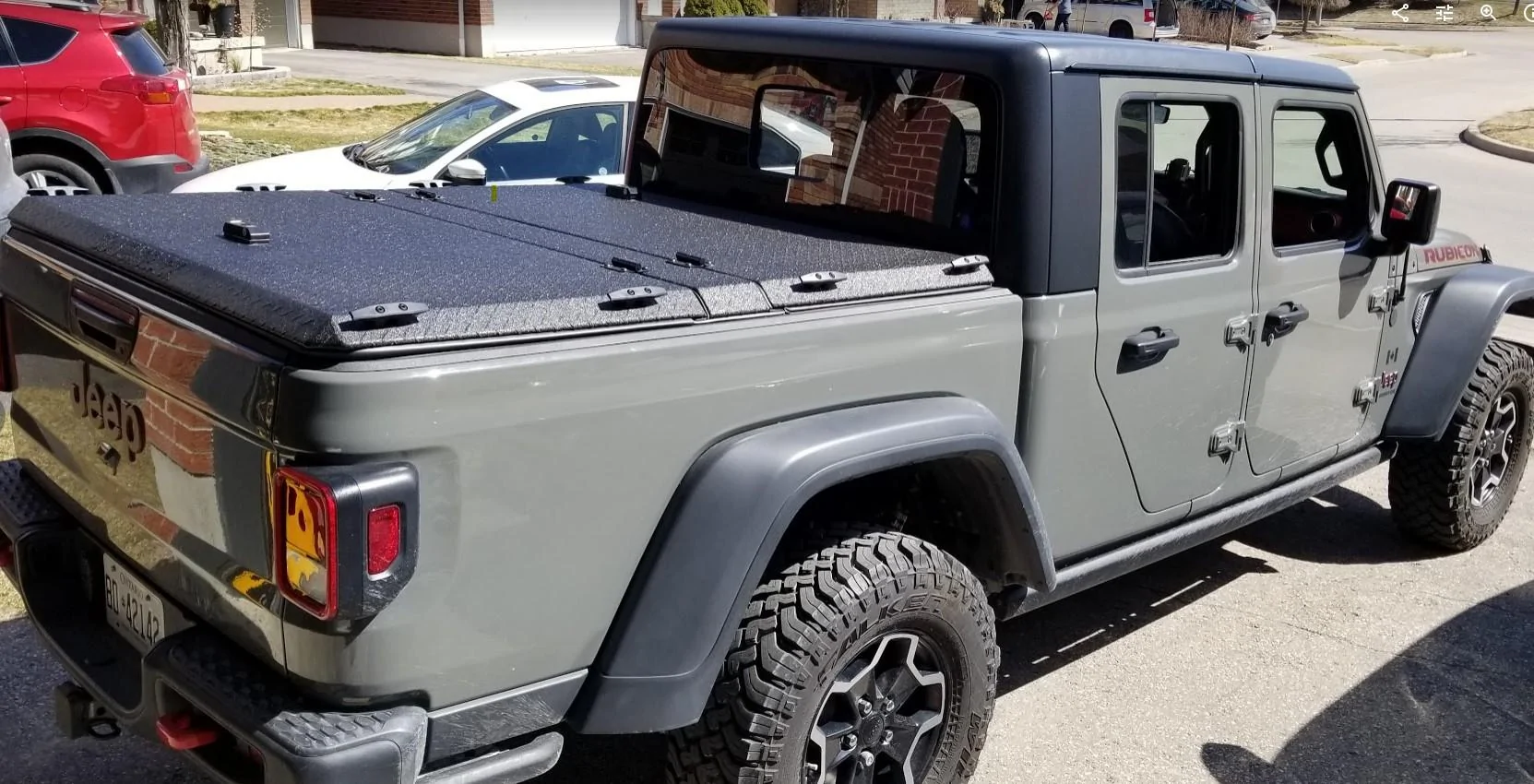 Jeep Gladiator Diamondback HD Mounts - Crushing side rails! Jeep w DB SE