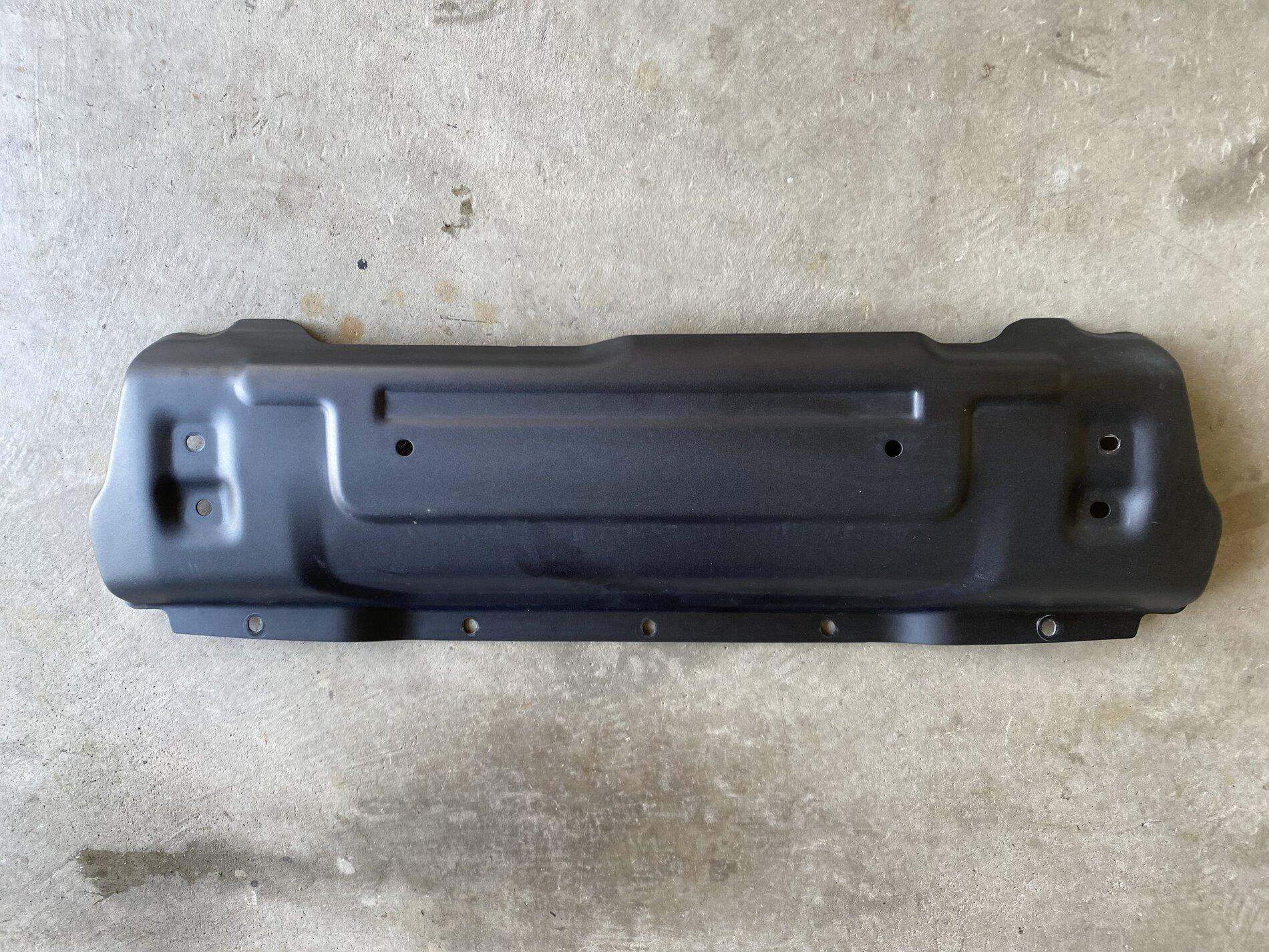Jeep Gladiator FS:  MOPAR steel front skid plate 26404CD1-5A16-4855-B740-DBFE6504C59A