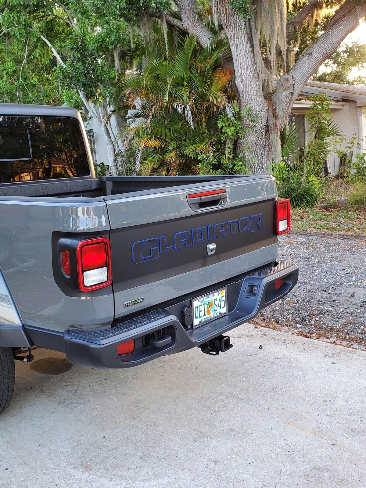 Jeep Gladiator The last Gladiator Tailgate Badge You Will Ever Need! 20210409_191714