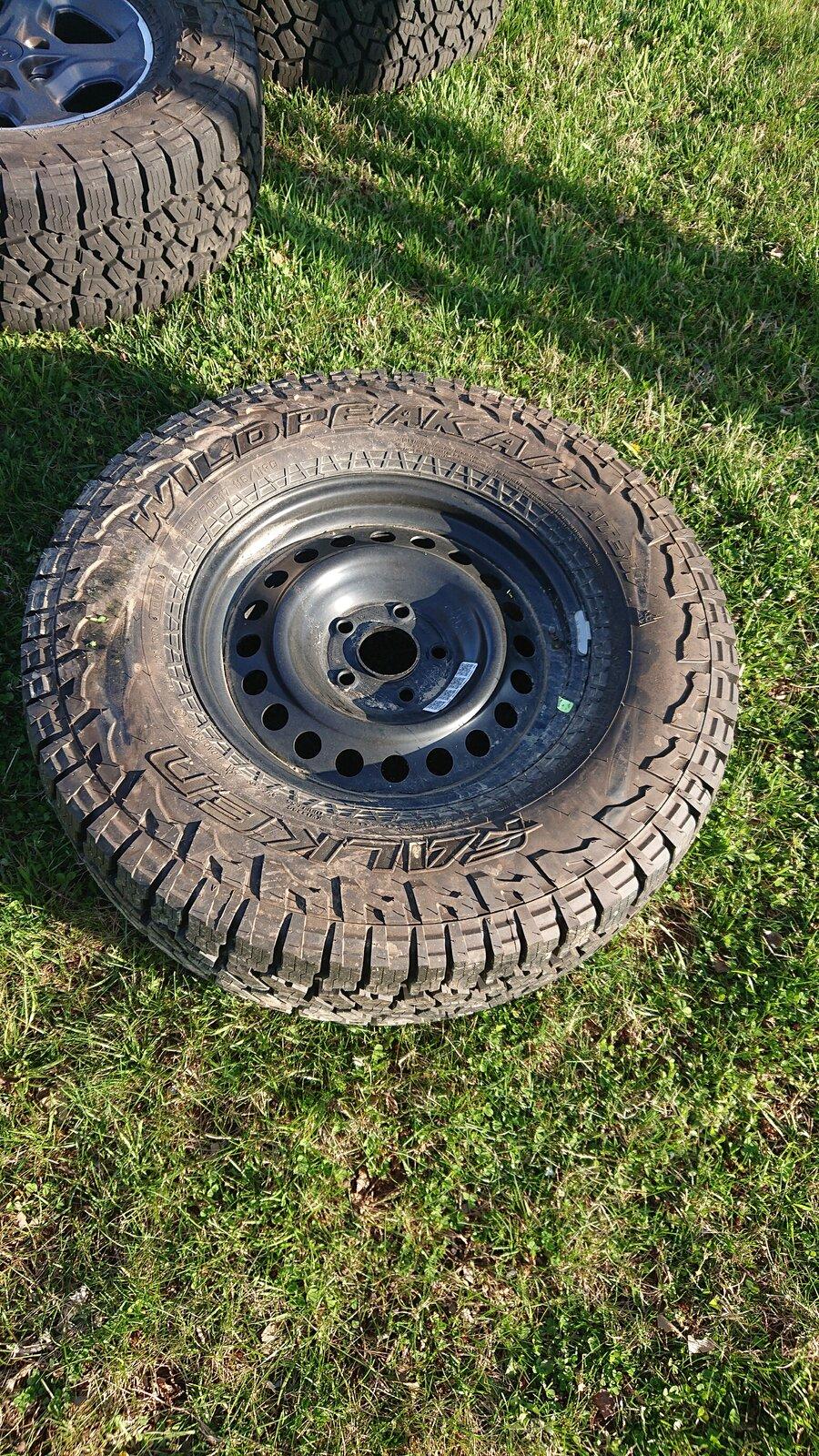 Jeep Gladiator Rubi take-off tires/wheels/spare. About 10k miles. No TPMS. $800 DSC_1239.JPG