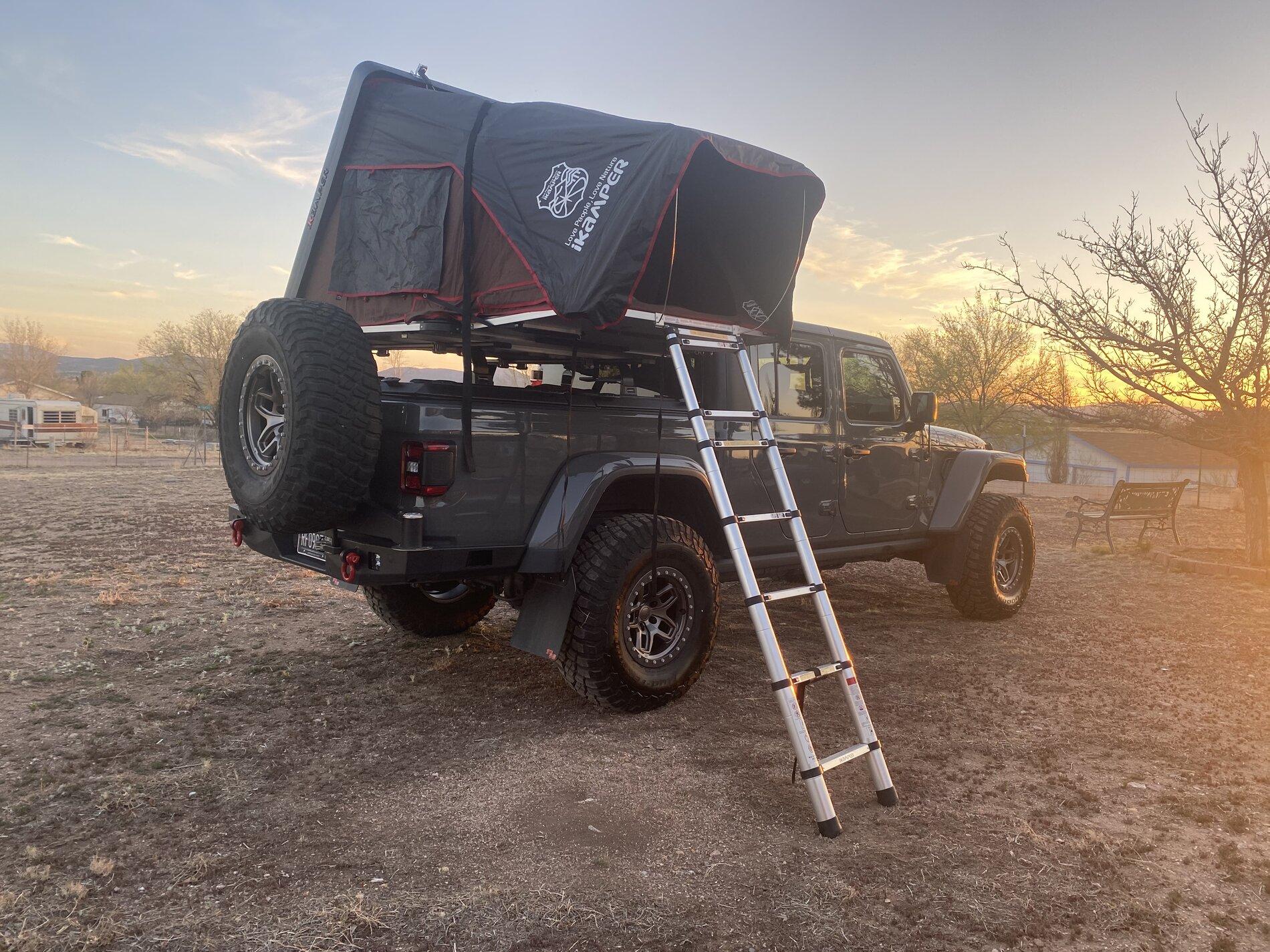 Jeep Gladiator Diamondback HD Mounts - Crushing side rails! 54D18226-BB4F-4013-8167-B07CB473092D