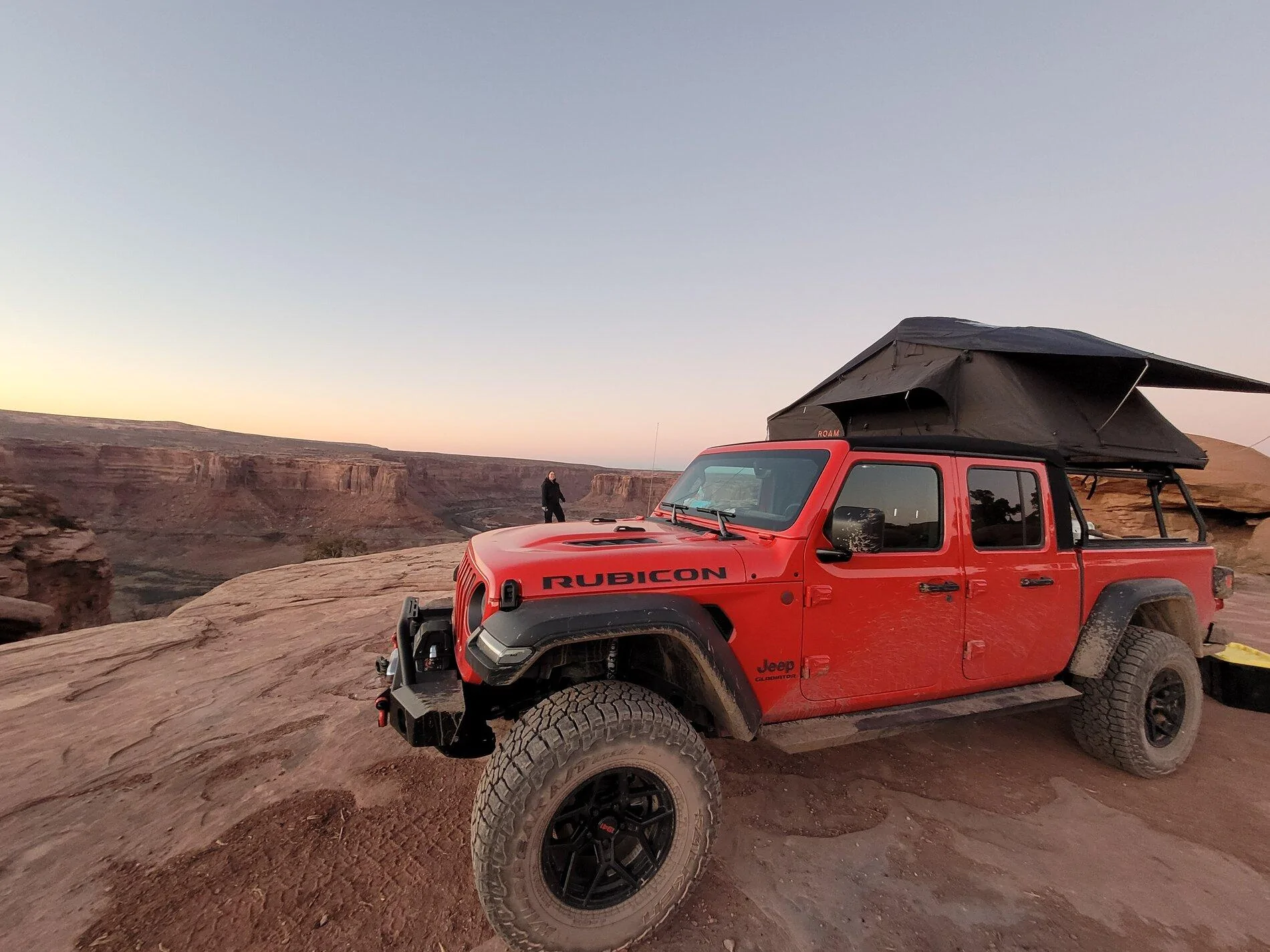 Jeep Gladiator Leitner rack and Roam tent 20201204_170642