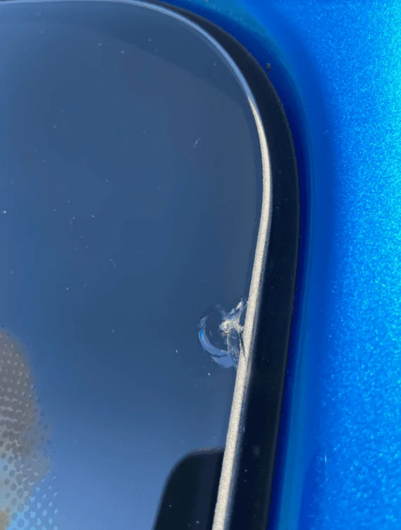 Jeep Gladiator Glass Chip Under 1,000 Miles = Big Surprise (not) ! 1618327681802