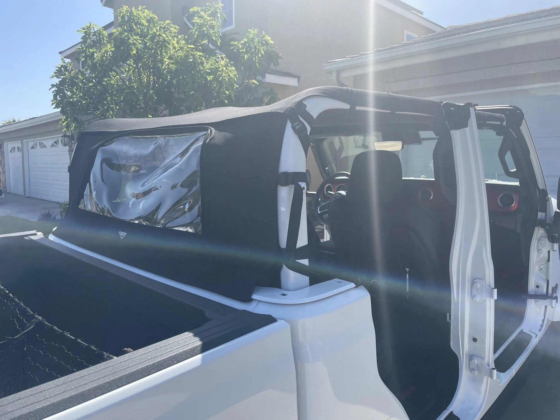Jeep Gladiator Anyone have MasterTop summer top plus wind blocker? IMG_0941