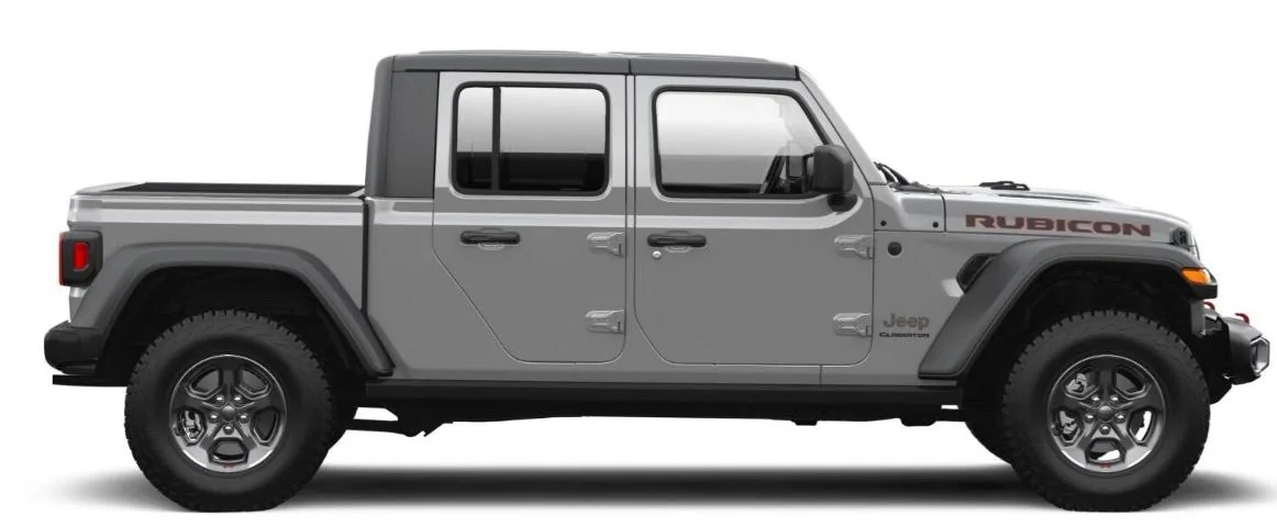 Jeep Gladiator Fully Enclosed Gladiator stock wheelbase-bobbed-bed