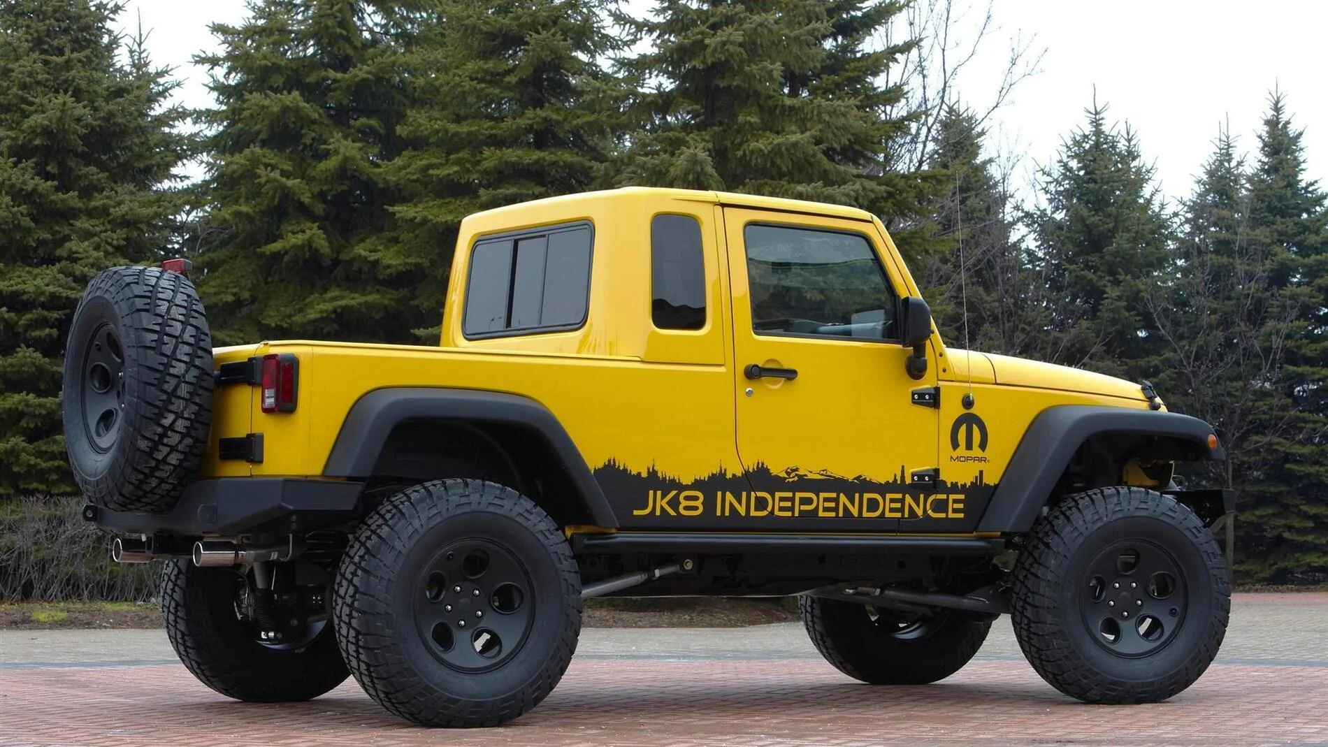Jeep Gladiator Fully Enclosed Gladiator 8-independence-pickup-conversion-package_100356007