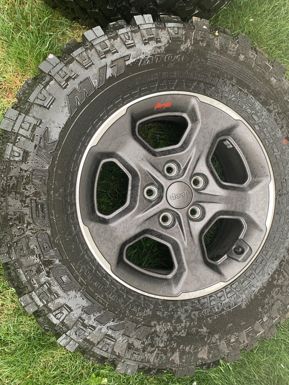 Jeep Gladiator REDUCED: 4 Gladiator Rubicon Wheels/MT Tires/TPMS/ 498BF106-27F8-4A97-A388-0F634F5FB3AC