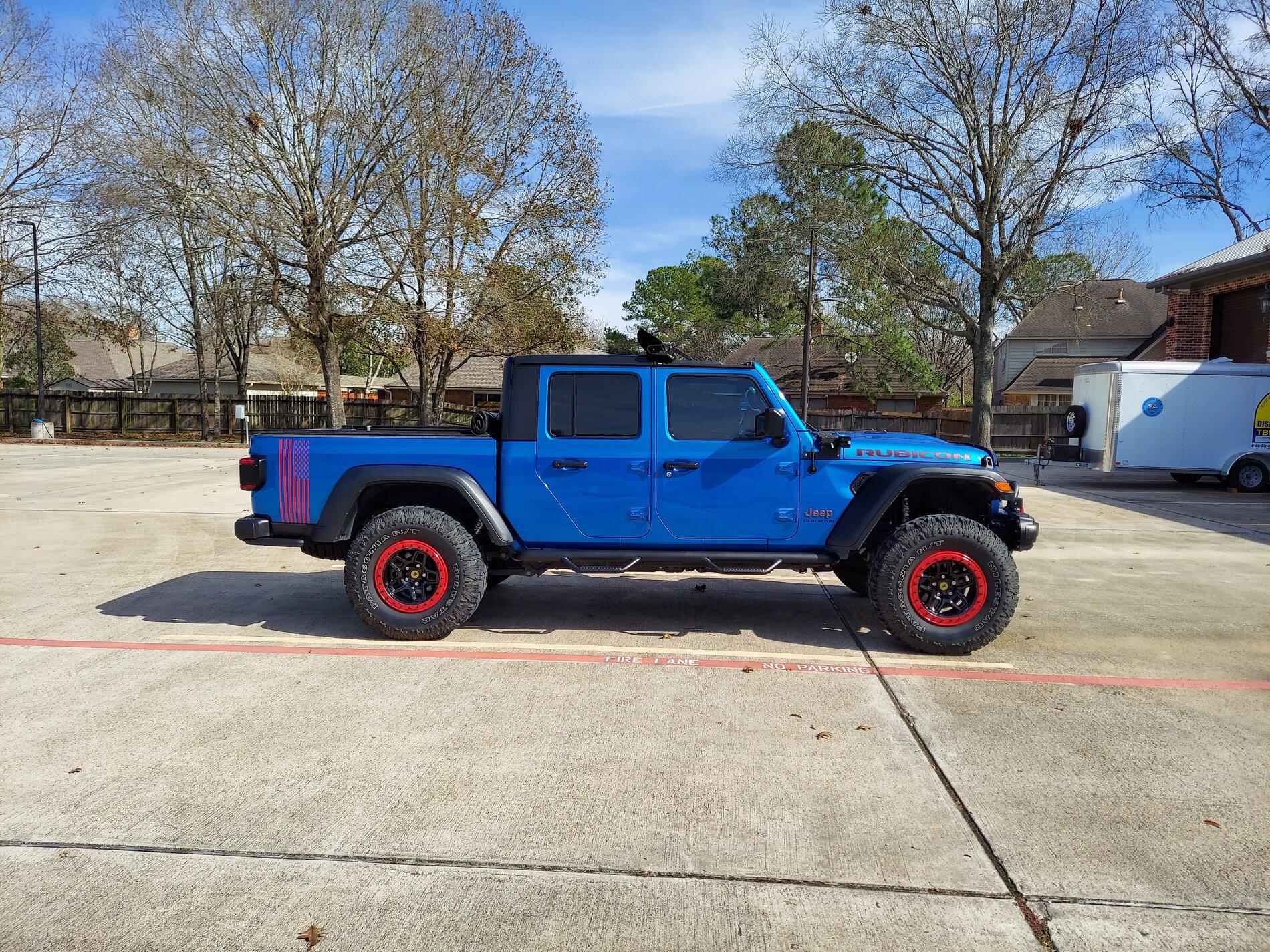 Jeep Gladiator Mopar Lift supporting pieces 20210127_113653