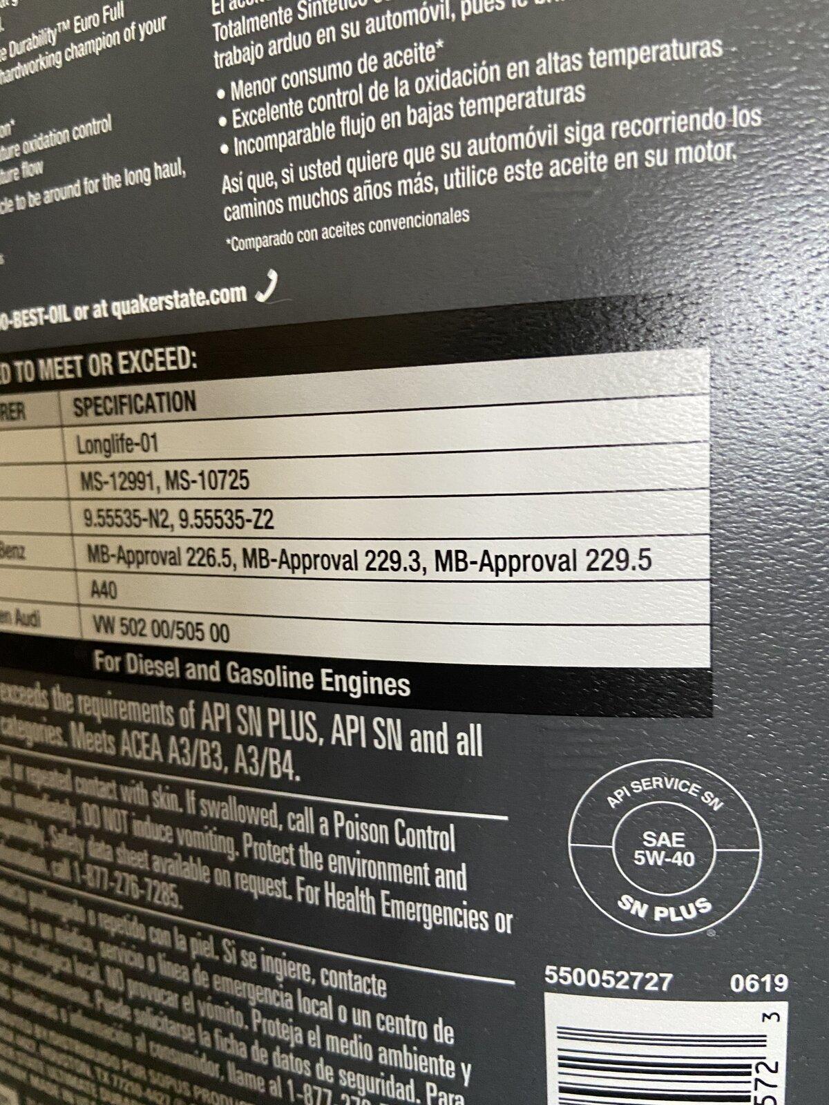 Jeep Gladiator Official EcoDiesel Oil and Filter Recommendations E1501716-FBEB-4AC6-8B51-5D3AB11DA1F7