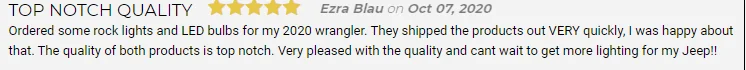 Jeep Gladiator Oracle Lighting customer feedback! Why it matters to you! 1618594412888