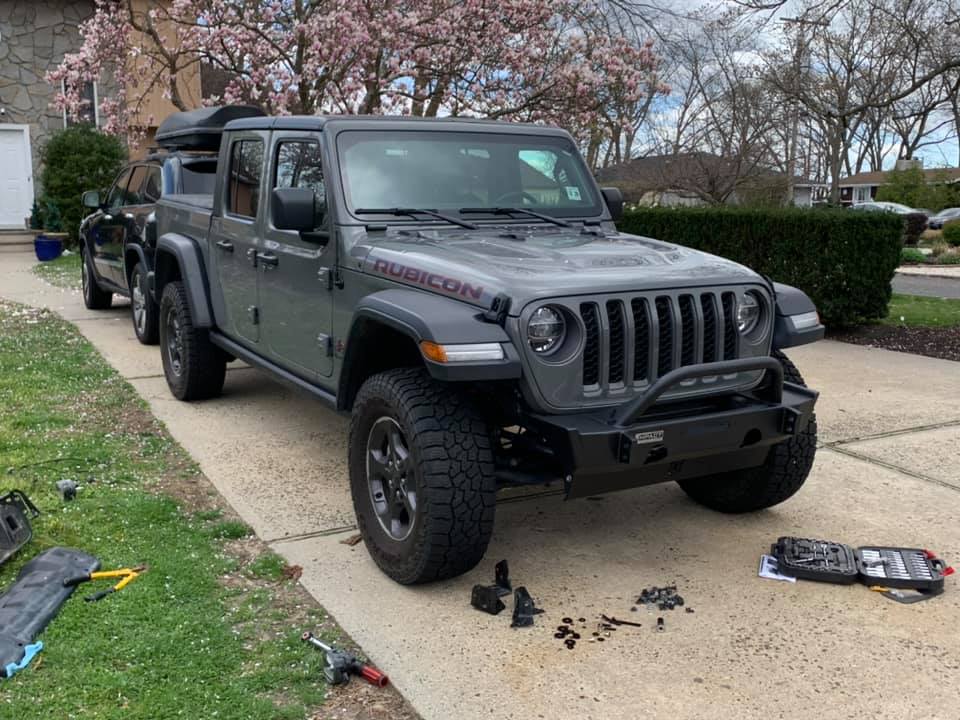 Jeep Gladiator From Taco to JTR and 40s! bumper