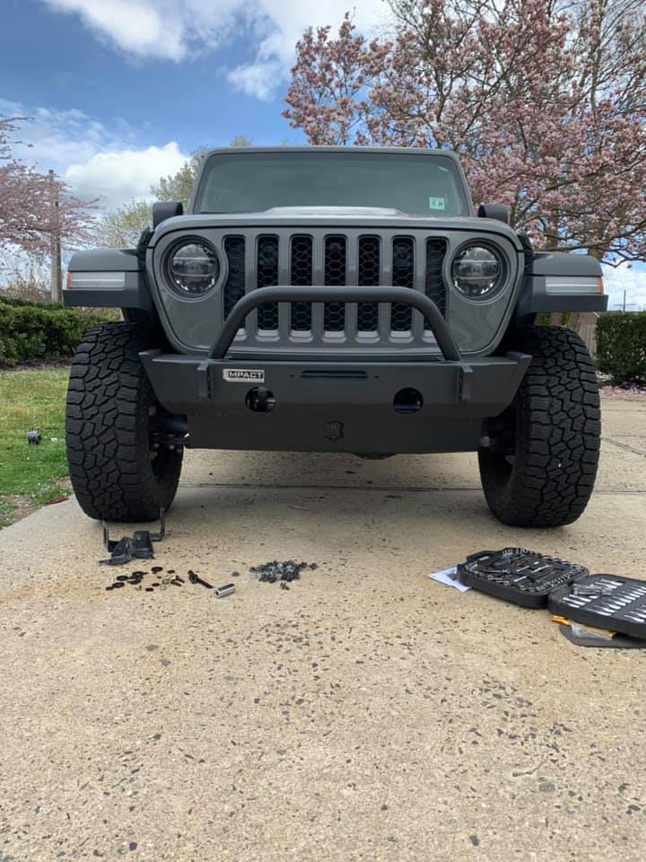 Jeep Gladiator From Taco to JTR and 40s! bumper2