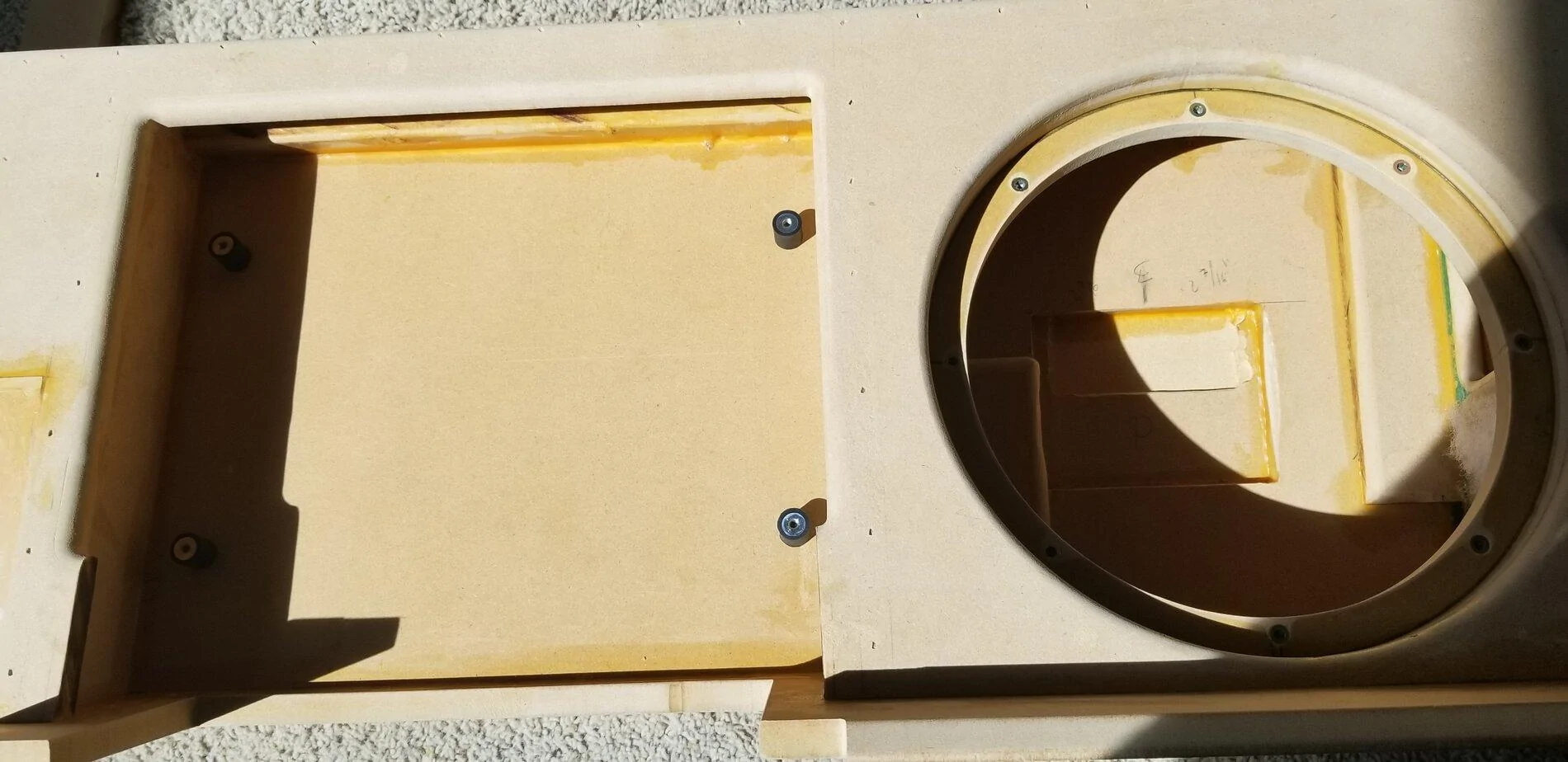 Jeep Gladiator Complete Focal Component Speaker Install with Custom Sub Box Behind Seat 20210307_115340