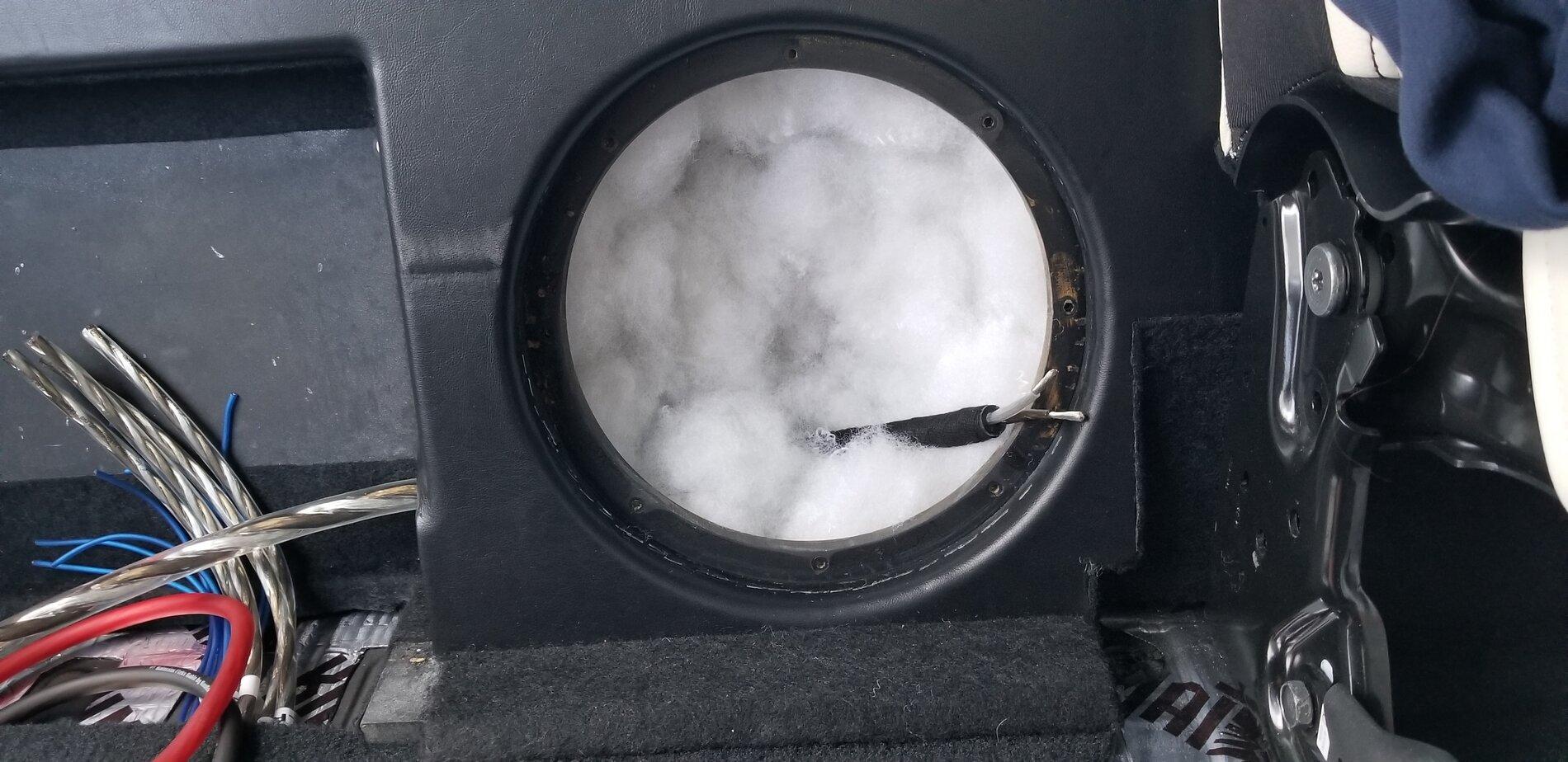 Jeep Gladiator Complete Focal Component Speaker Install with Custom Sub Box Behind Seat 20210328_183117