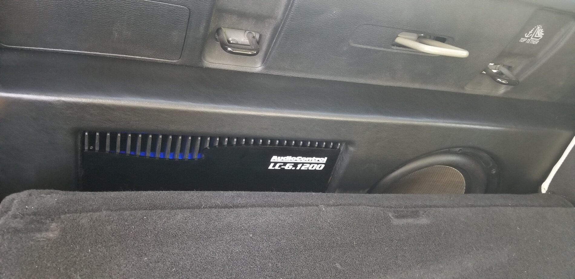 Jeep Gladiator Complete Focal Component Speaker Install with Custom Sub Box Behind Seat 20210401_134700