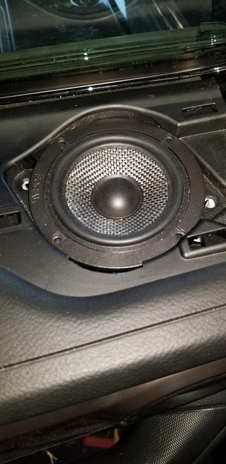 Jeep Gladiator Complete Focal Component Speaker Install with Custom Sub Box Behind Seat 20210331_163129