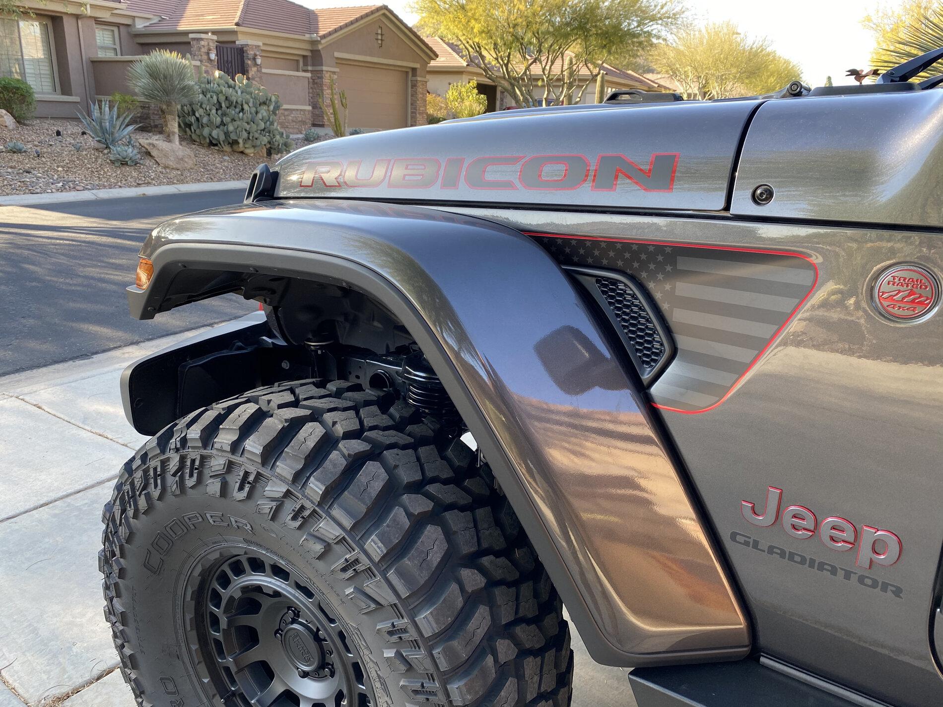 Jeep Gladiator Where did you get your Vinyl Graphics? 8E0C8464-3287-4C43-96D0-393F228444E5