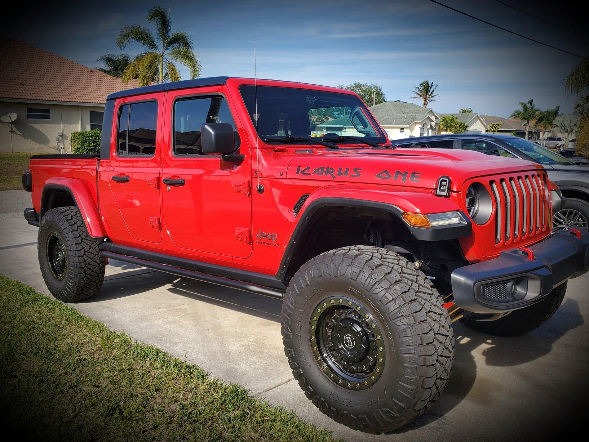 Jeep Gladiator Your Jeep's name Icarus 1
