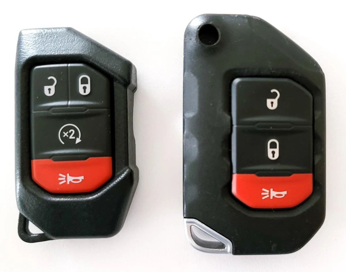 Jeep Gladiator Re-engineering the brick (keyfob) Model S-2