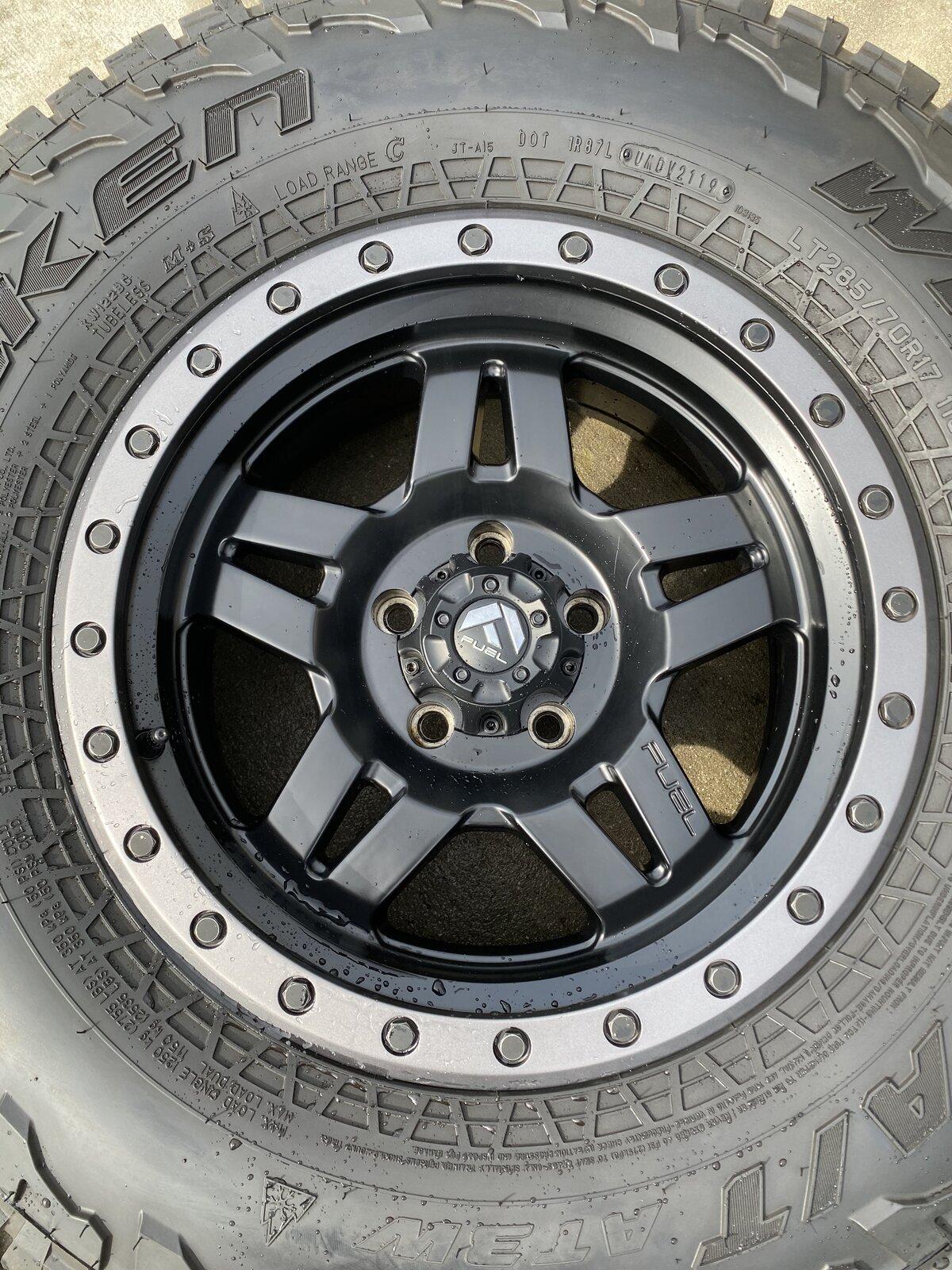 Jeep Gladiator 5- 17” Fuel Anza w/ Falken wildpeak AT 91F85D1F-B577-466B-99B7-0C244567B254