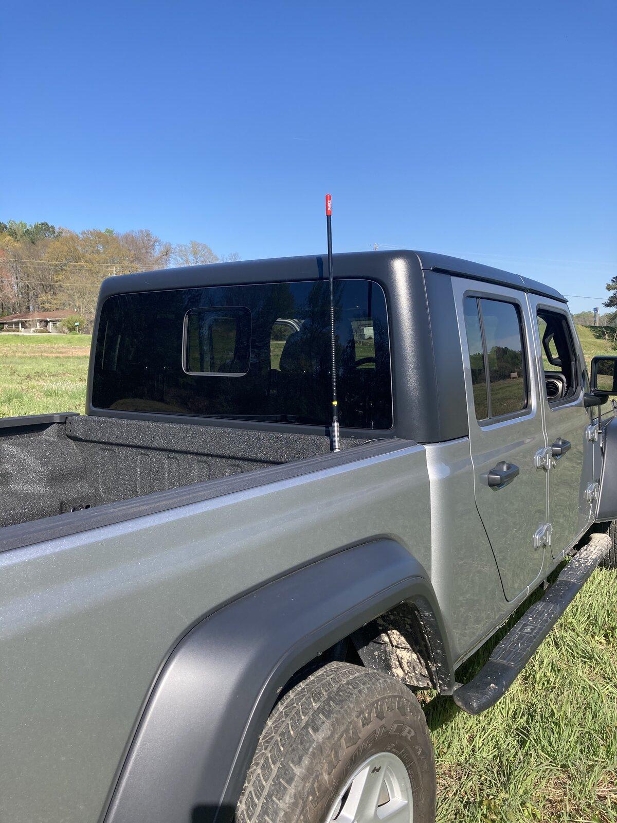 Jeep Gladiator CB Radio & CB Antenna installation in my Jeep Gladiator 14FCAFB9-B2B2-47A2-86DF-AE6591320E1F