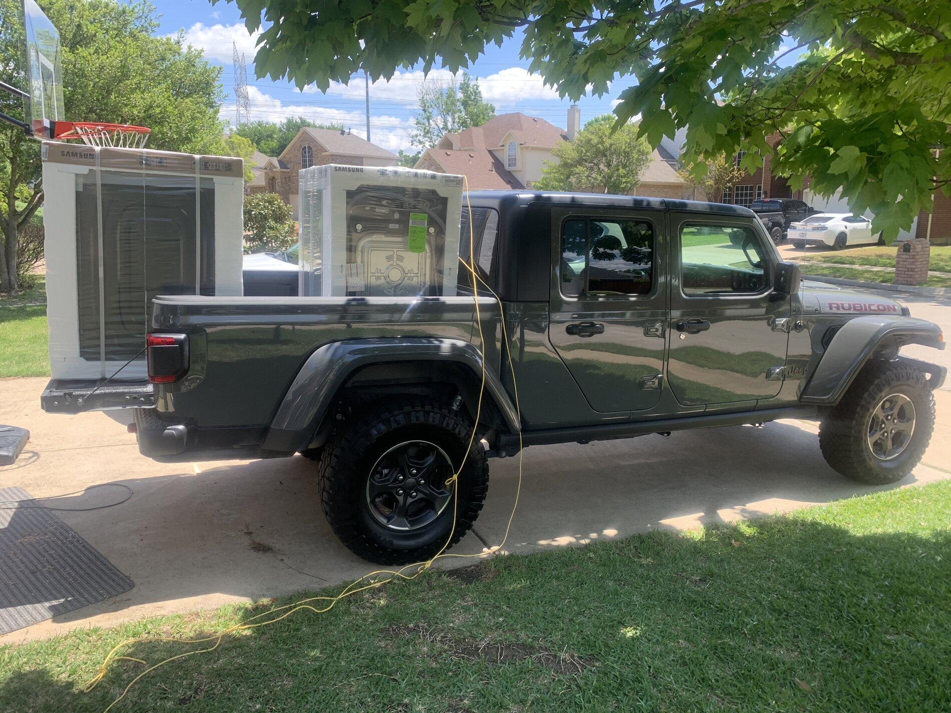 Jeep Gladiator What did you HAUL in your JT today? B5D6F785-24DA-4F53-AC69-25DA7E58BA21