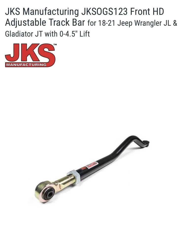 Jeep Gladiator JKS Track Bar 1618773999995