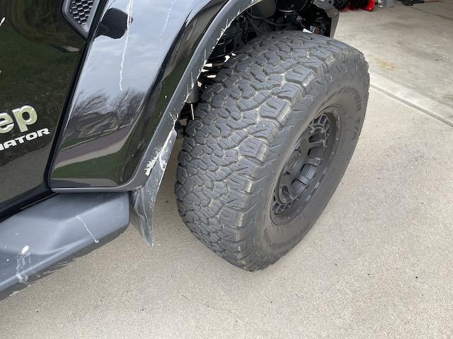 Jeep Gladiator Weathertech Mud Flaps IMG_0391