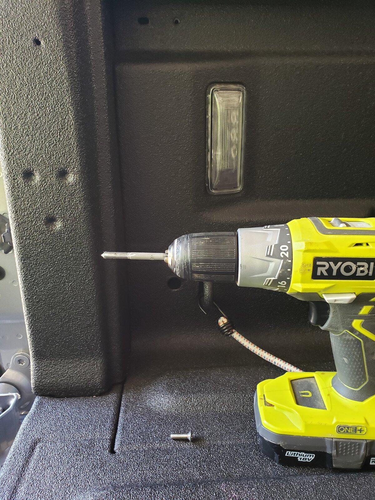 Jeep Gladiator Bed rails and utility outlet installed. 20210417_124205