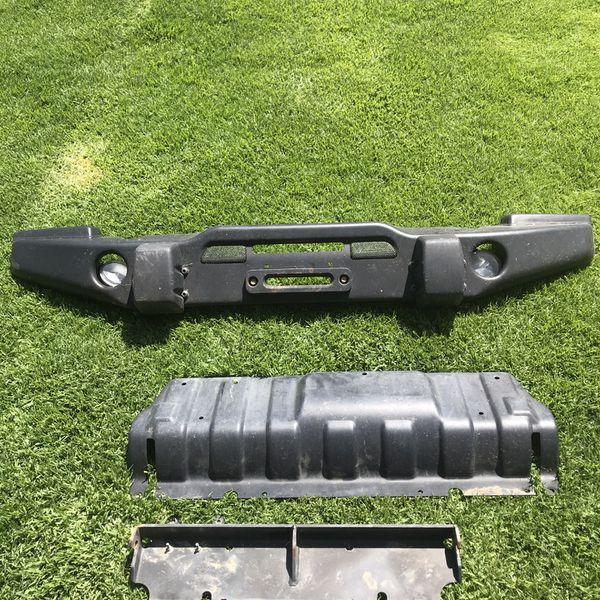 Jeep Gladiator AEV Front Bumper Released For JT Gladiator! MOB_COD bumper, skid, winch plate
