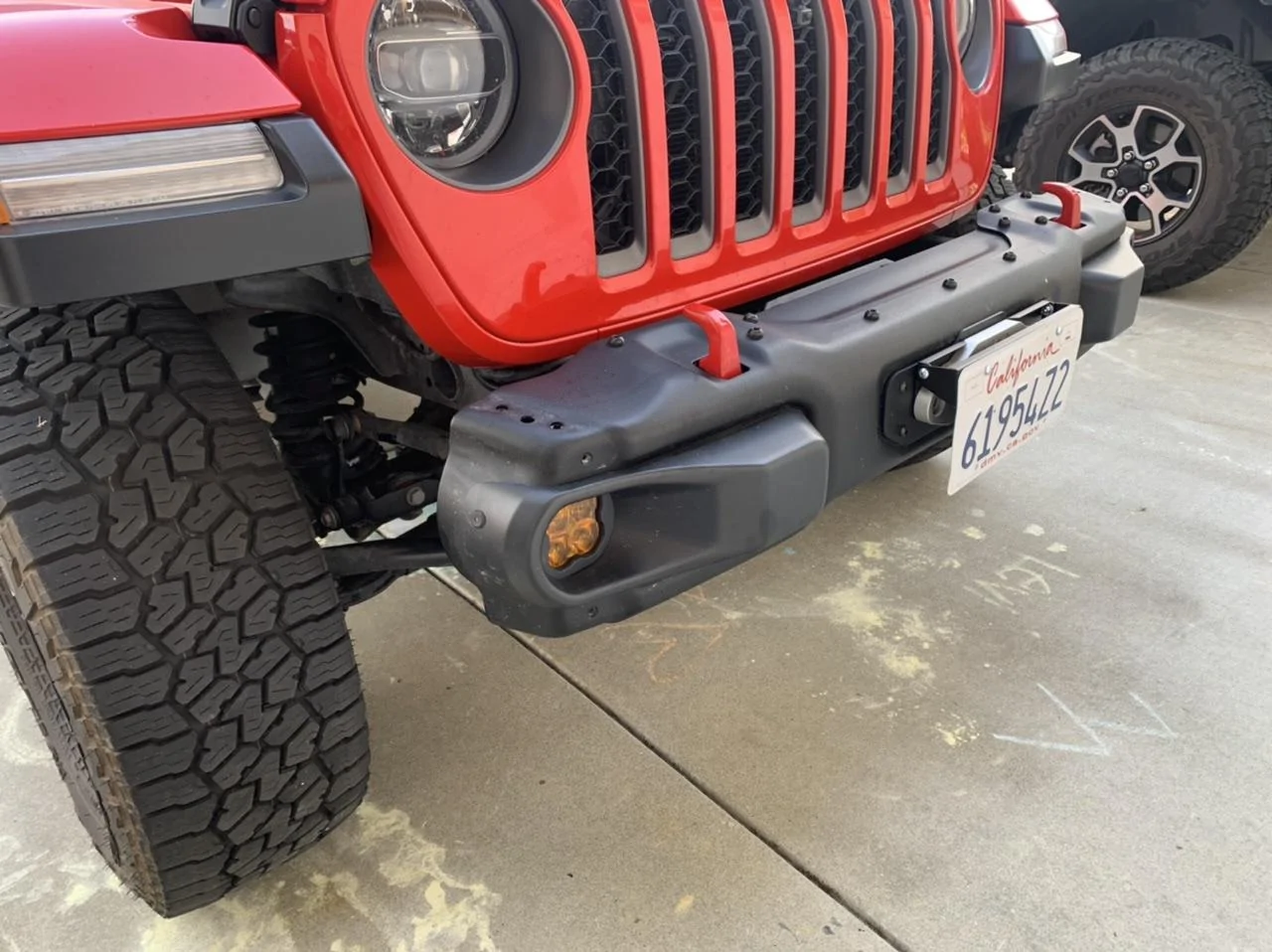 Jeep Gladiator “Stealth” hidden smittybilt H2O 12k winch install on Maximus-3 winch plate D4E140E3-7300-4954-9F77-FE1BEAFB5182