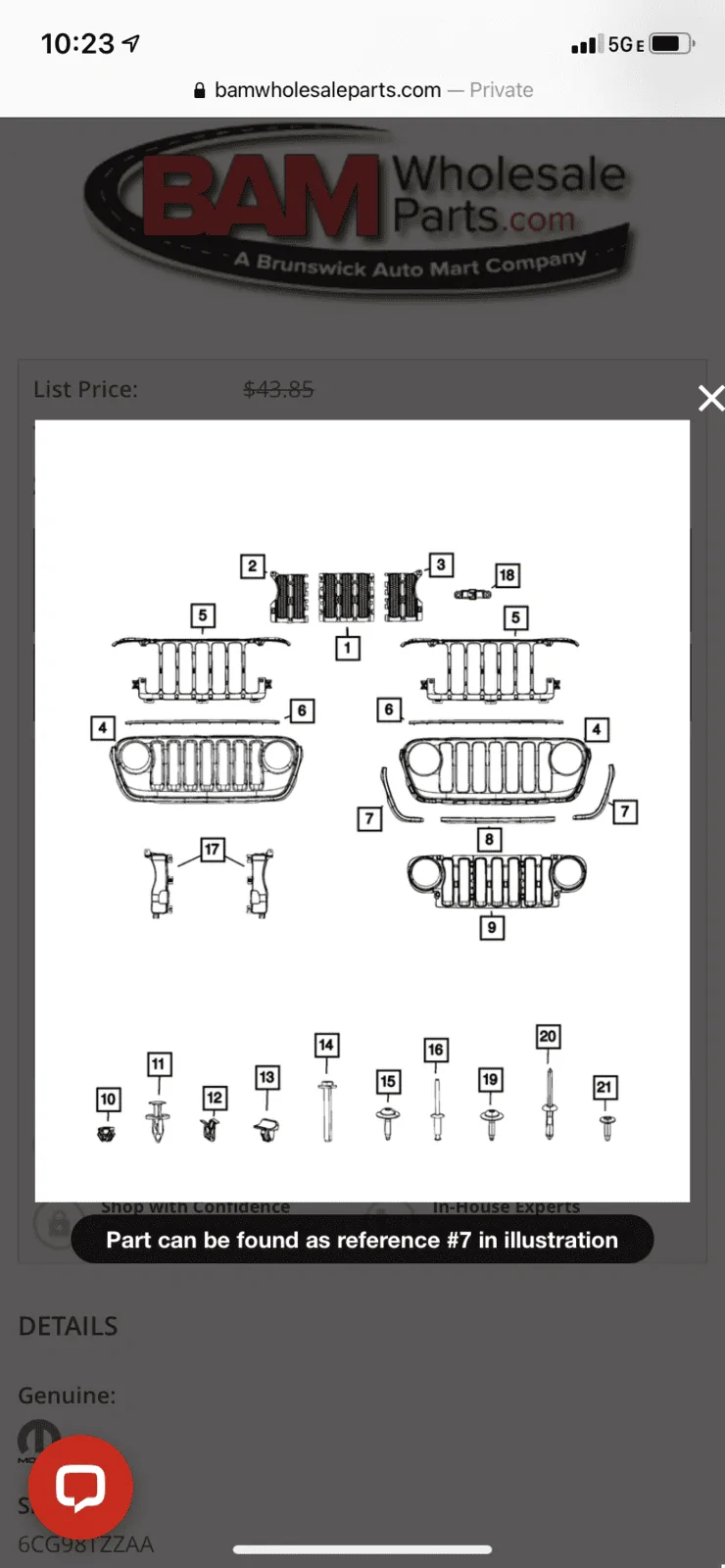 Jeep Gladiator Has anyone installed the Black Satin Grill on a Sport S FE1188C4-56E3-4728-B176-62FB24F6F155