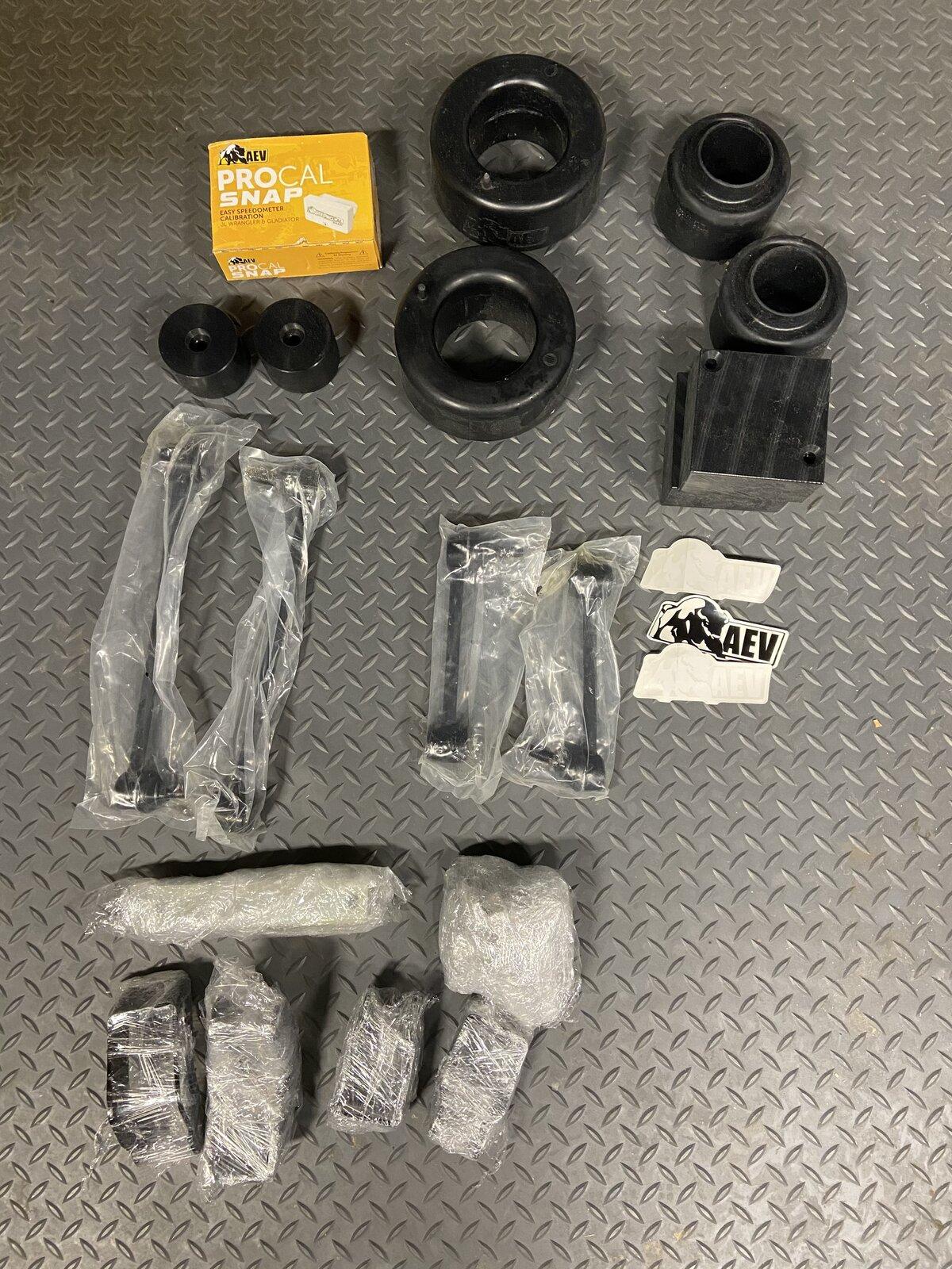Jeep Gladiator 2” AEV Spacer Lift for JT (Non-Mojave) $250 5C77D1F1-CFC5-4058-BA73-54CD16B28E13