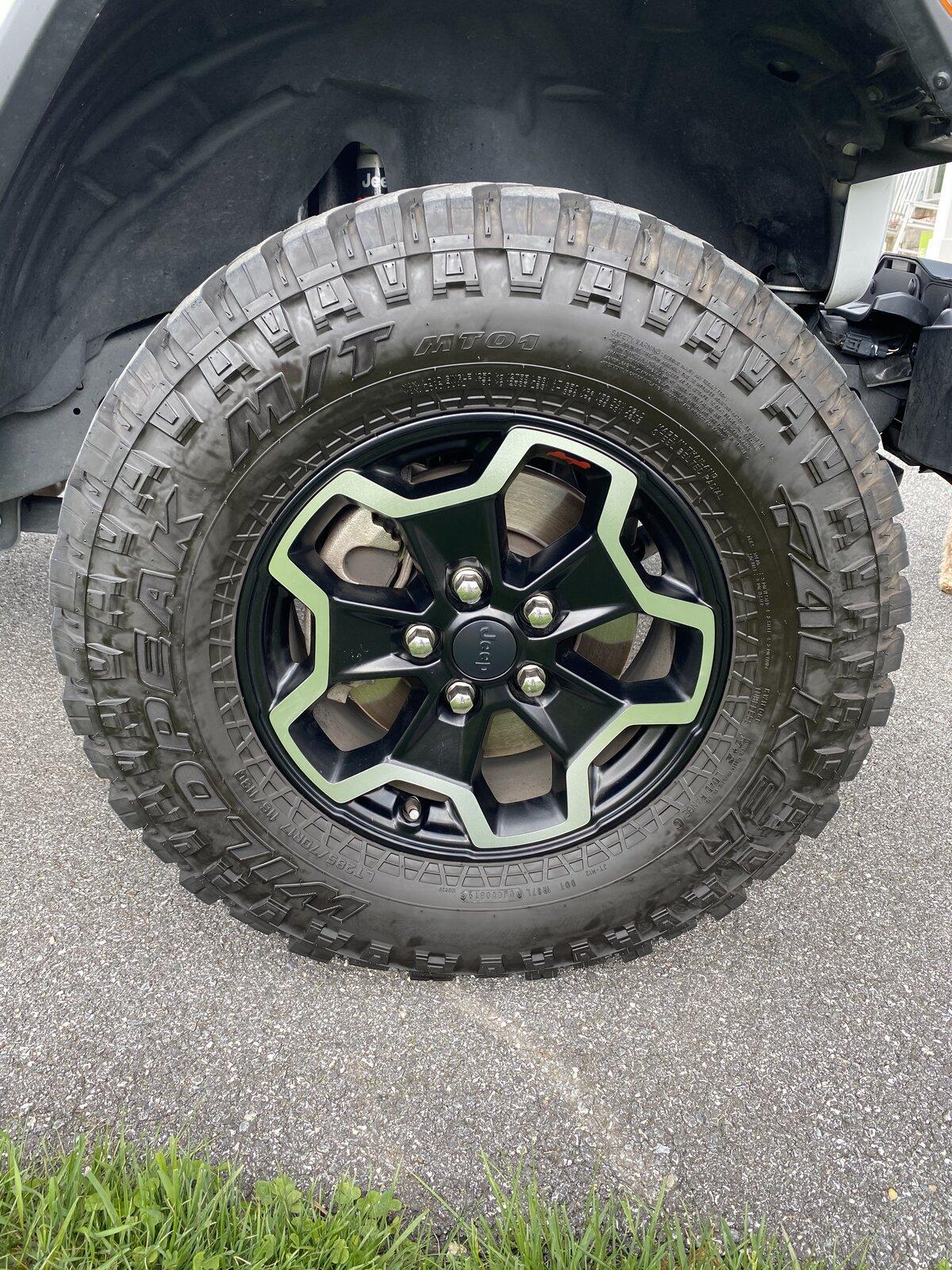Jeep Gladiator Gladiator Rubicon  Upgrade wheels and tires/takeoffs  - MD/MA D0E4A11C-9677-47DE-944E-EF82D33CFF71