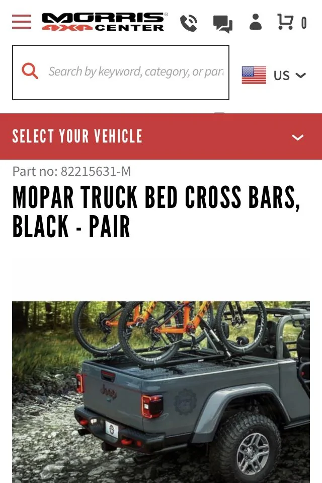 Jeep Gladiator Want to mount bike rack on bed rail without crossbars. Ideas please? CC6E0D3A-9C19-45E1-81EA-B902086314C8