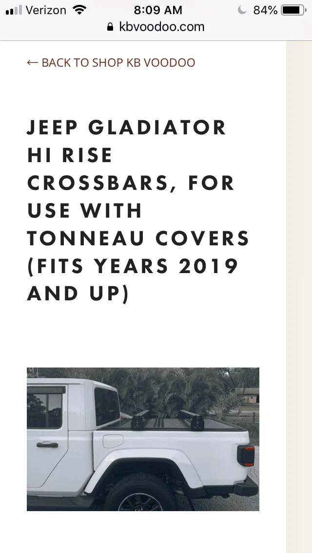 Jeep Gladiator Want to mount bike rack on bed rail without crossbars. Ideas please? 09CB95B2-903A-401D-BBC9-7D528D8AE3DA