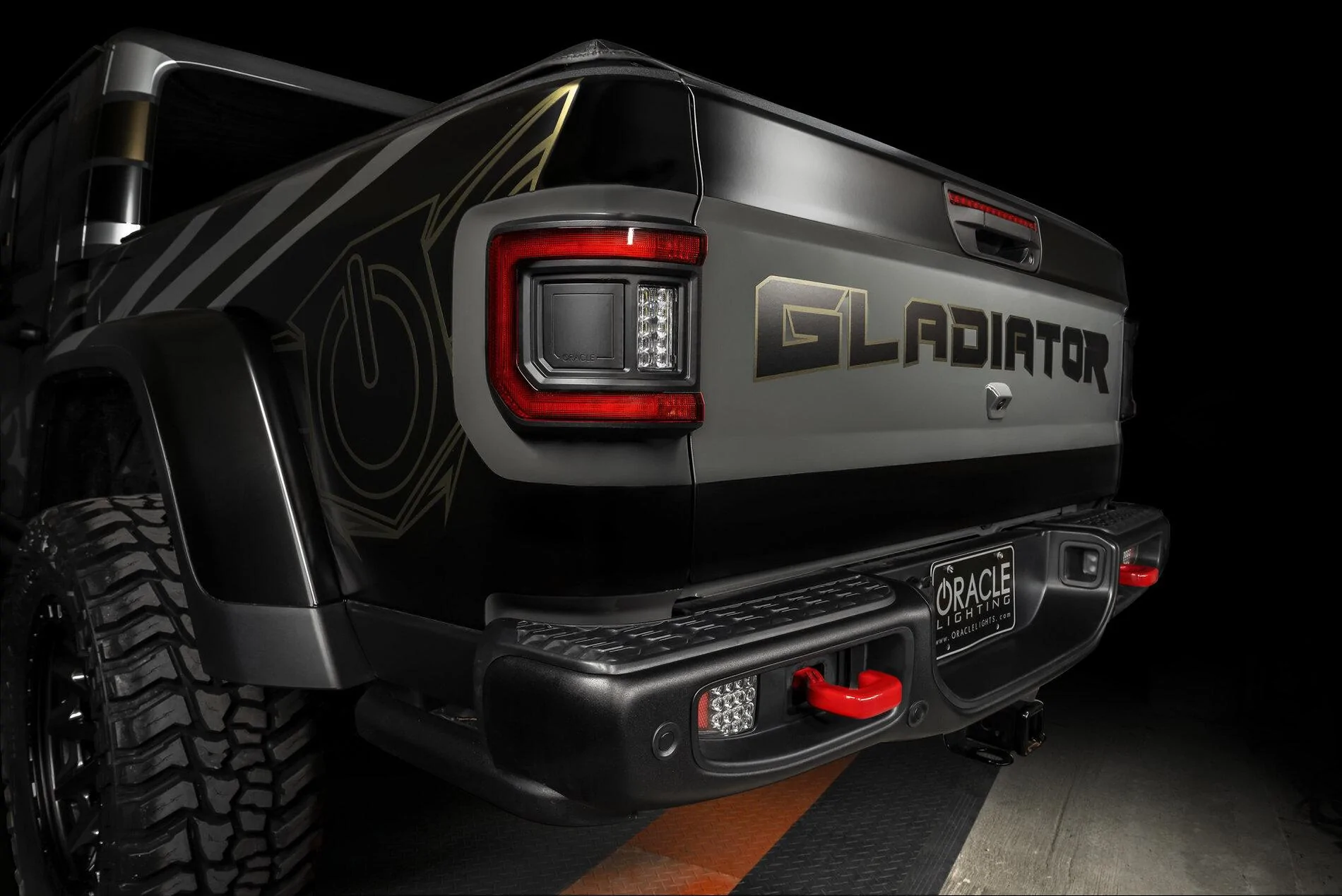 Jeep Gladiator Auxiliary LED Reverse Lights (Integrated Rear Bumper) Jeep_Gladiator_LED_Tail_Lights_ORACLE
