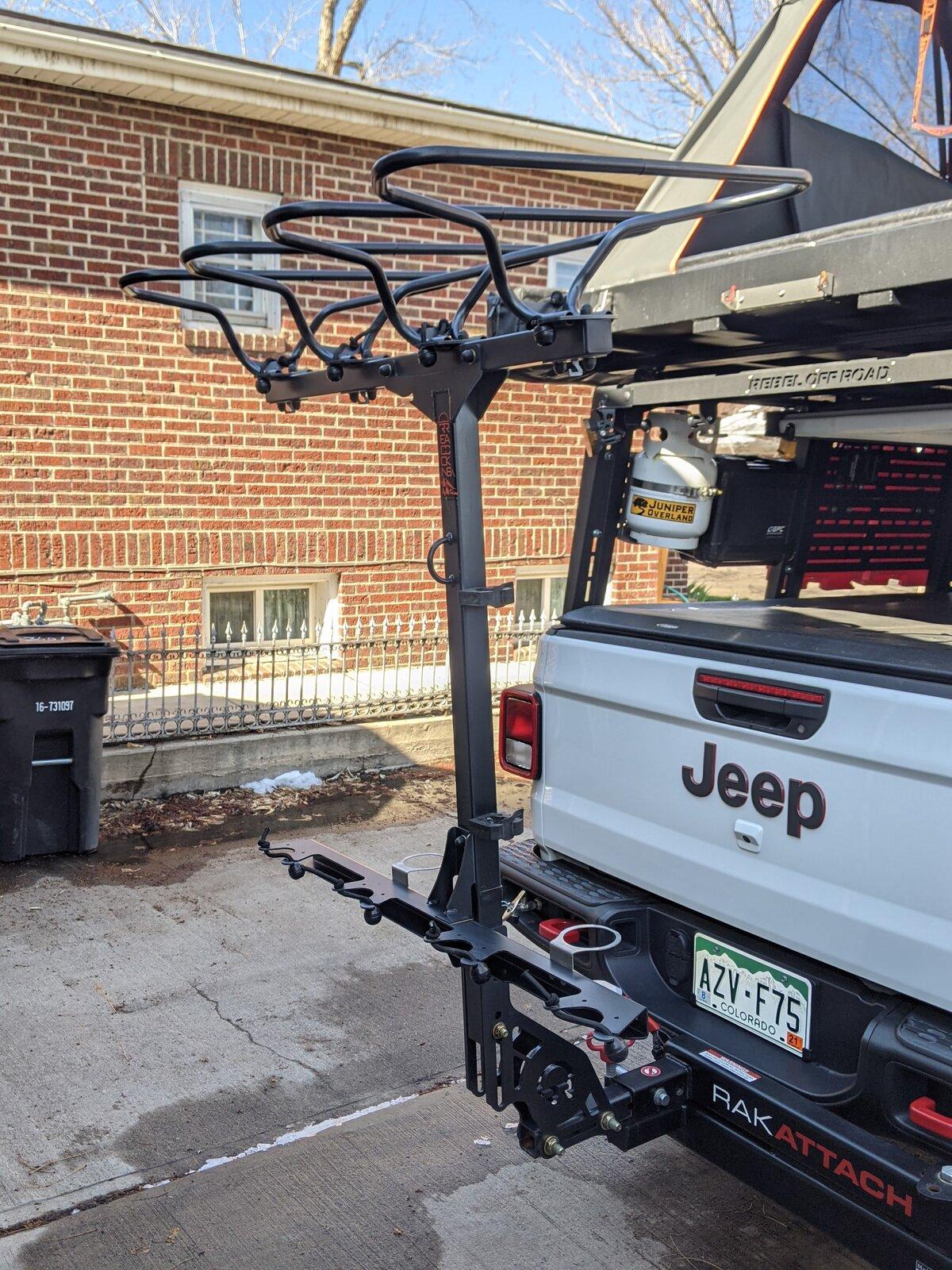 Jeep Gladiator Recon Rack GEN2 R4 Four Bike Rack PXL_20210420_221922816