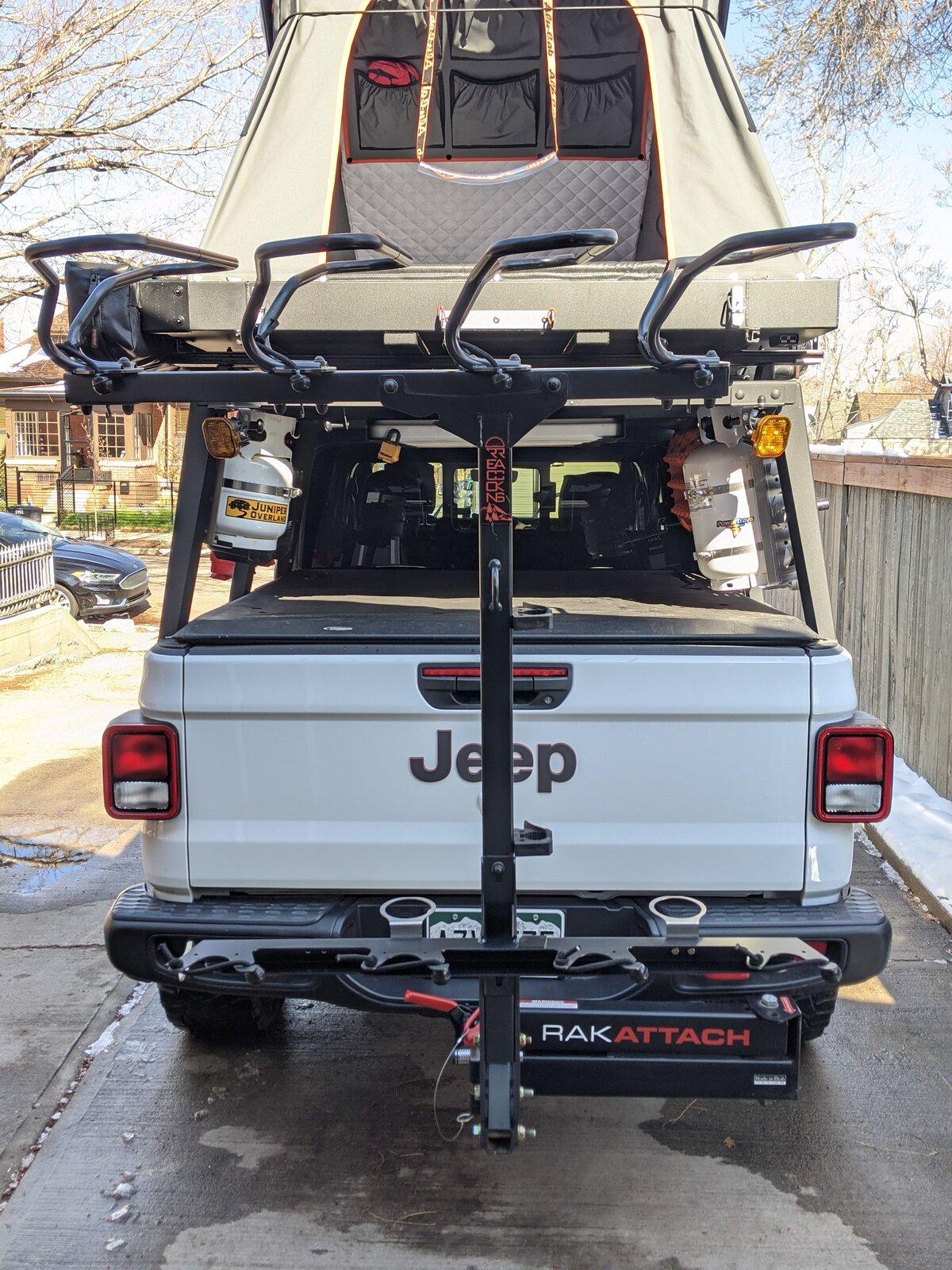 Jeep Gladiator Recon Rack GEN2 R4 Four Bike Rack PXL_20210420_221939132