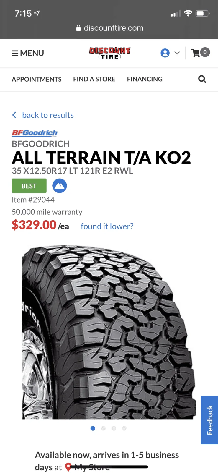 Jeep Gladiator Overland Eco Diesel - What tire size? 676530E6-93FE-42ED-850A-863D8B252E5C
