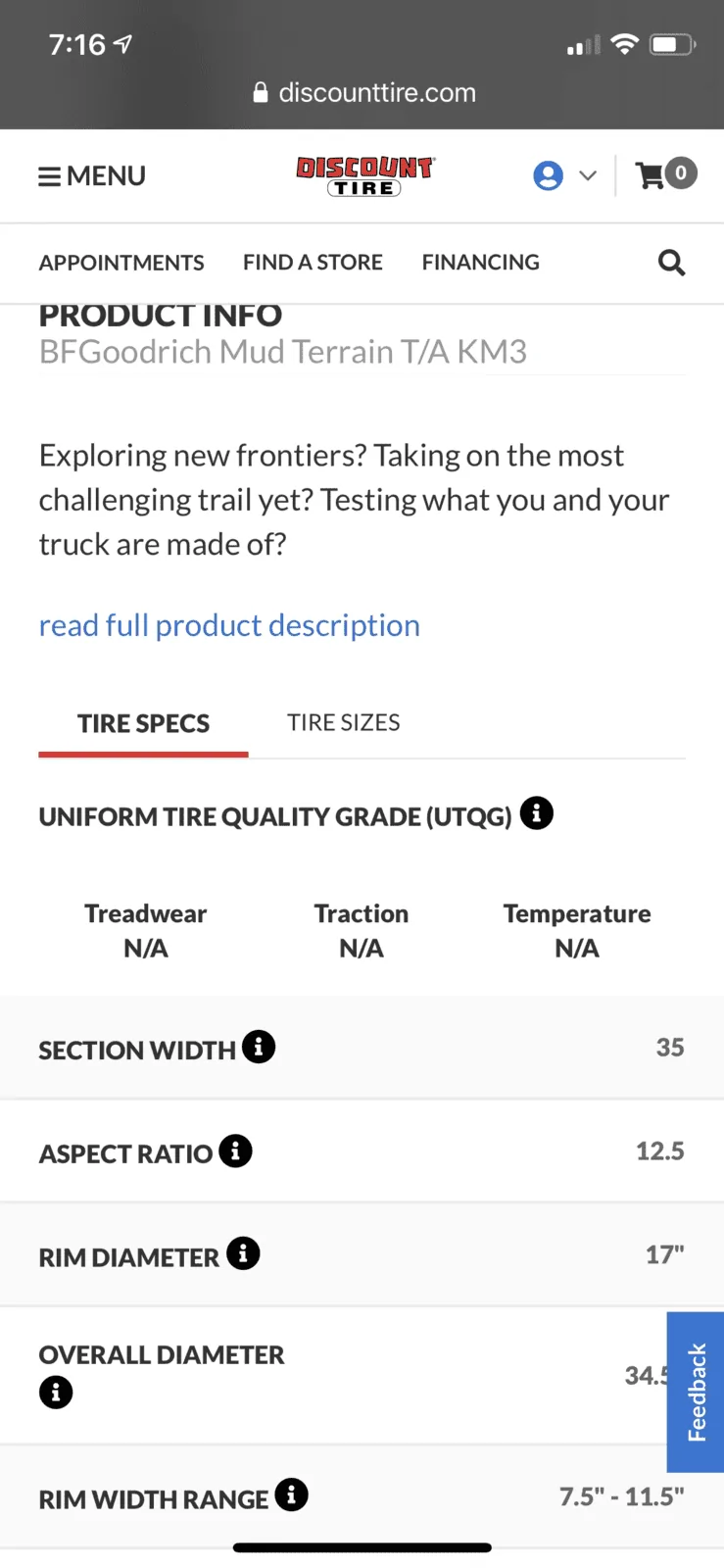 Jeep Gladiator Overland Eco Diesel - What tire size? F84475FC-176C-43CA-A04A-32EC53B7619F