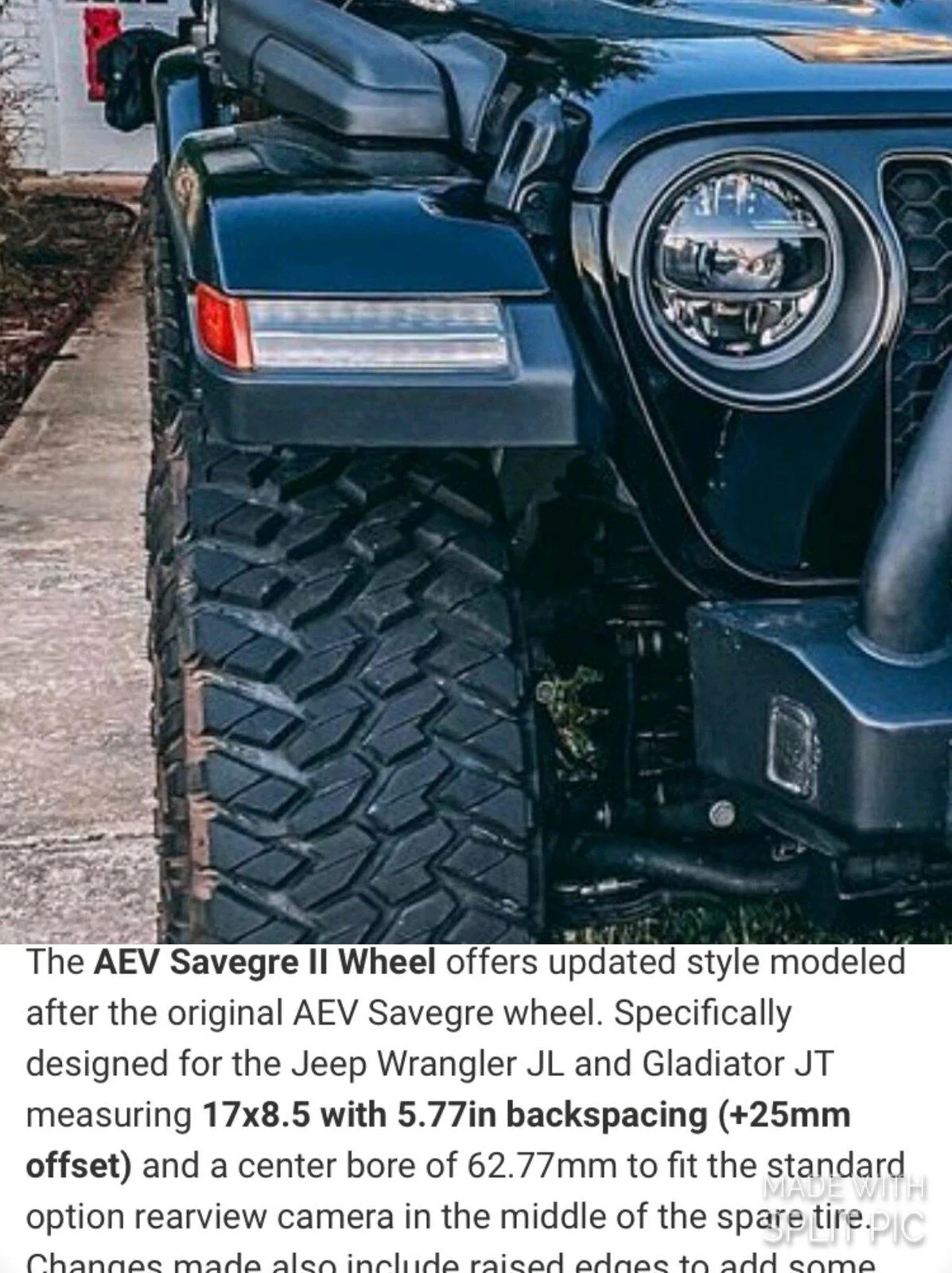 Jeep Gladiator What Wheel Off Set are you running for 35x12.5x17 tires? 7DF5E53B-18CF-4253-A7D5-BE76489EA866